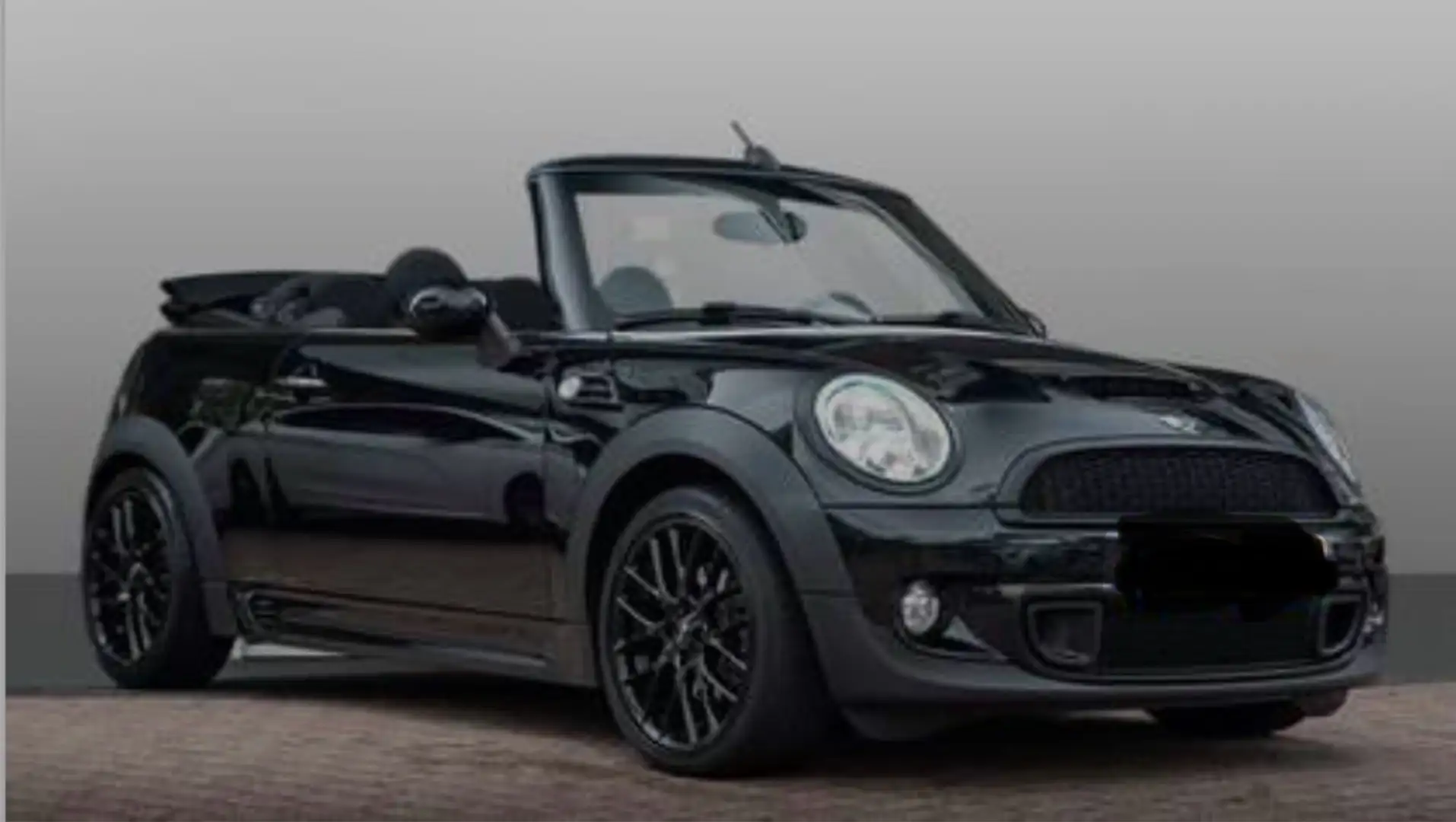 MINI John Cooper Works Cabrio Mini Cabriolet 1.6 JCW Zwart - 1
