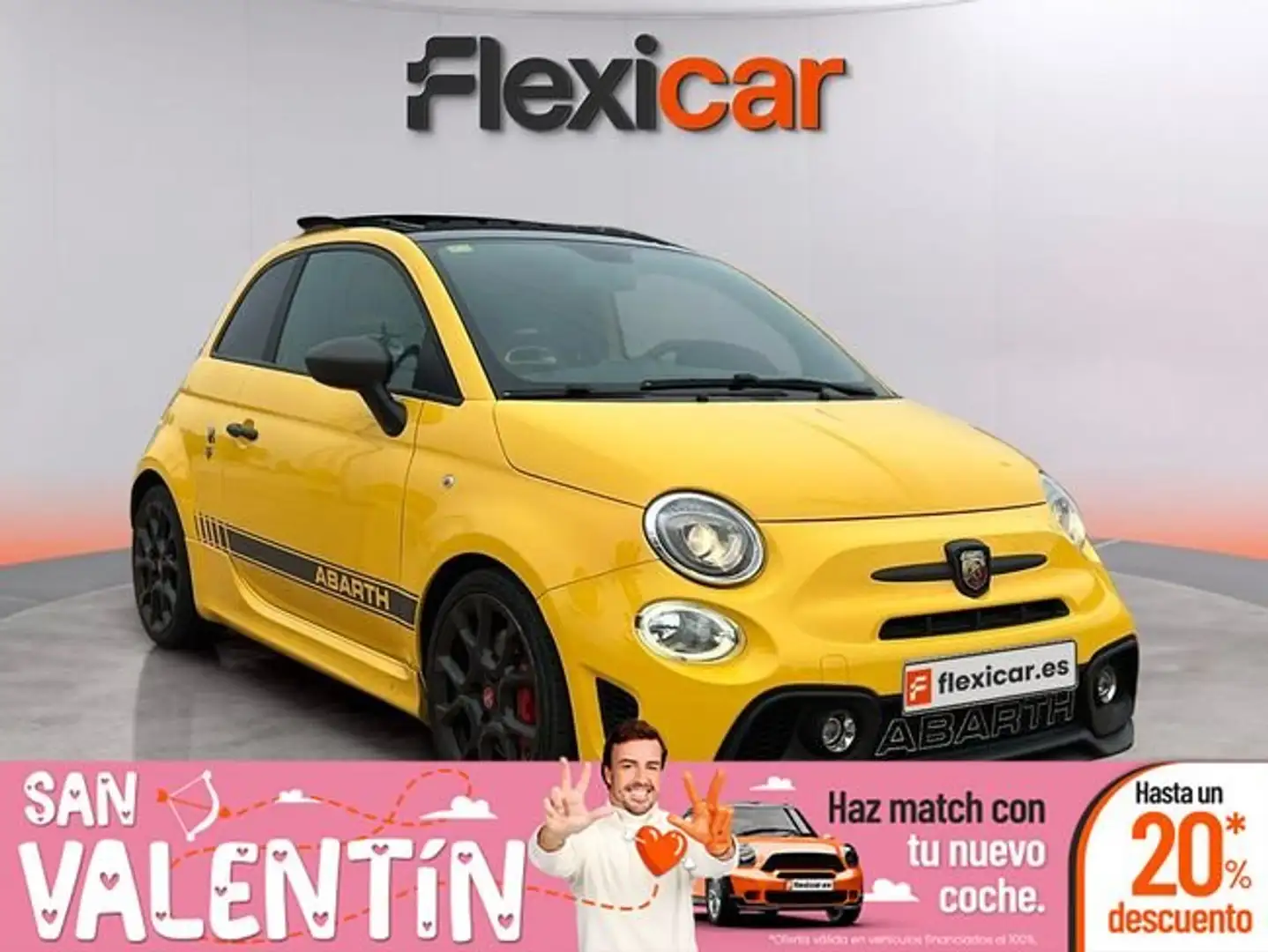 Abarth 500 595 Rivale 1.4 T-Jet 132kW (180CV) - 3P (2018) Jaune - 1