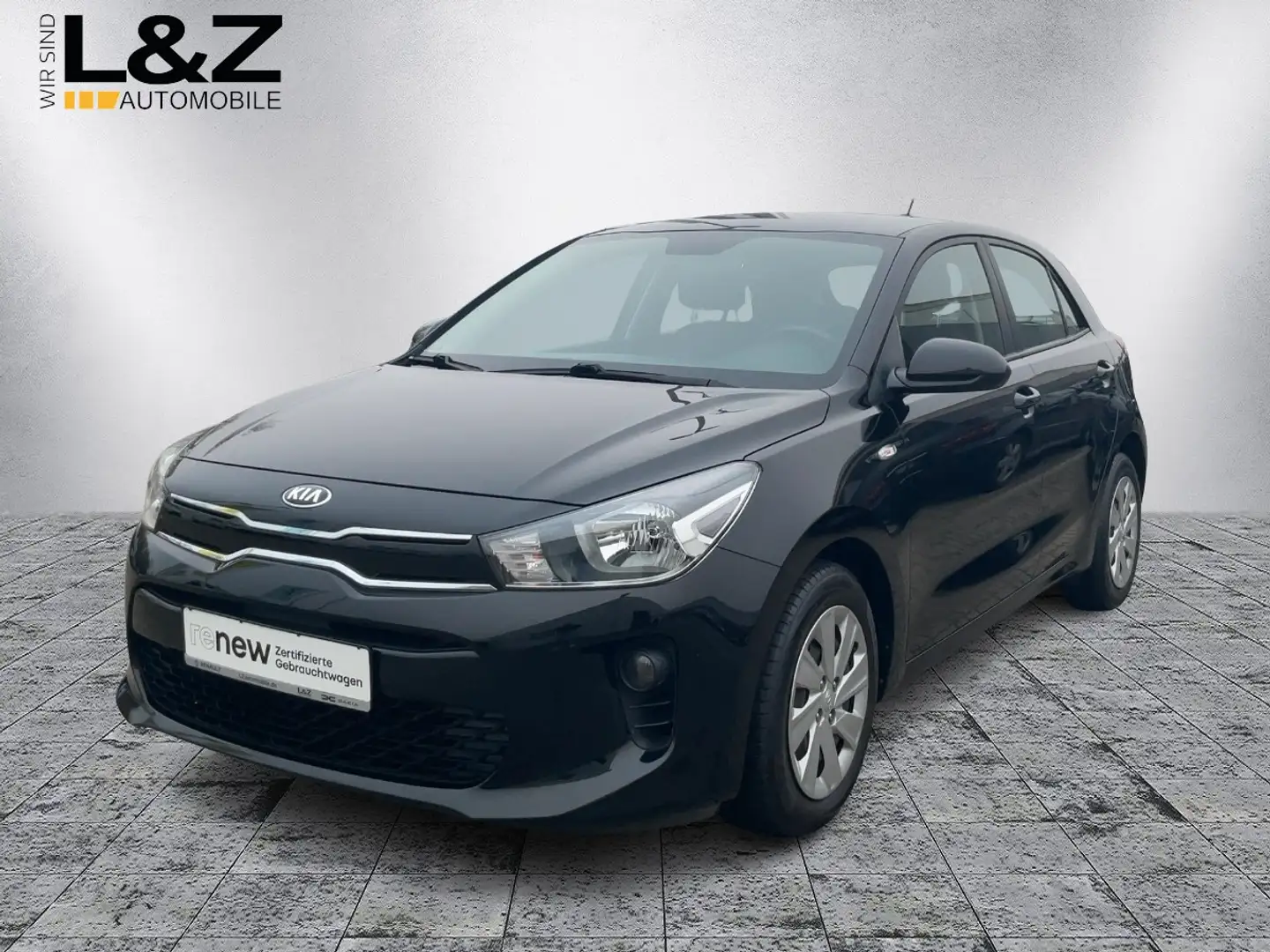 Kia Rio 1.2 Edition 7 *PDC, Klima, Winter-Paket* Noir - 1