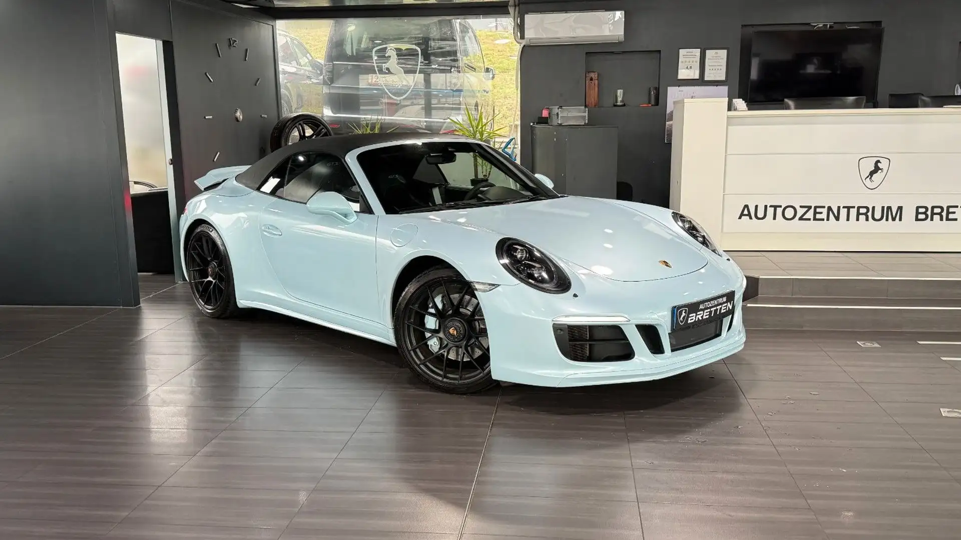 Porsche 991 911 Carrera 4 GTS Cabriolet*SAGA*Kamera Weiß - 1