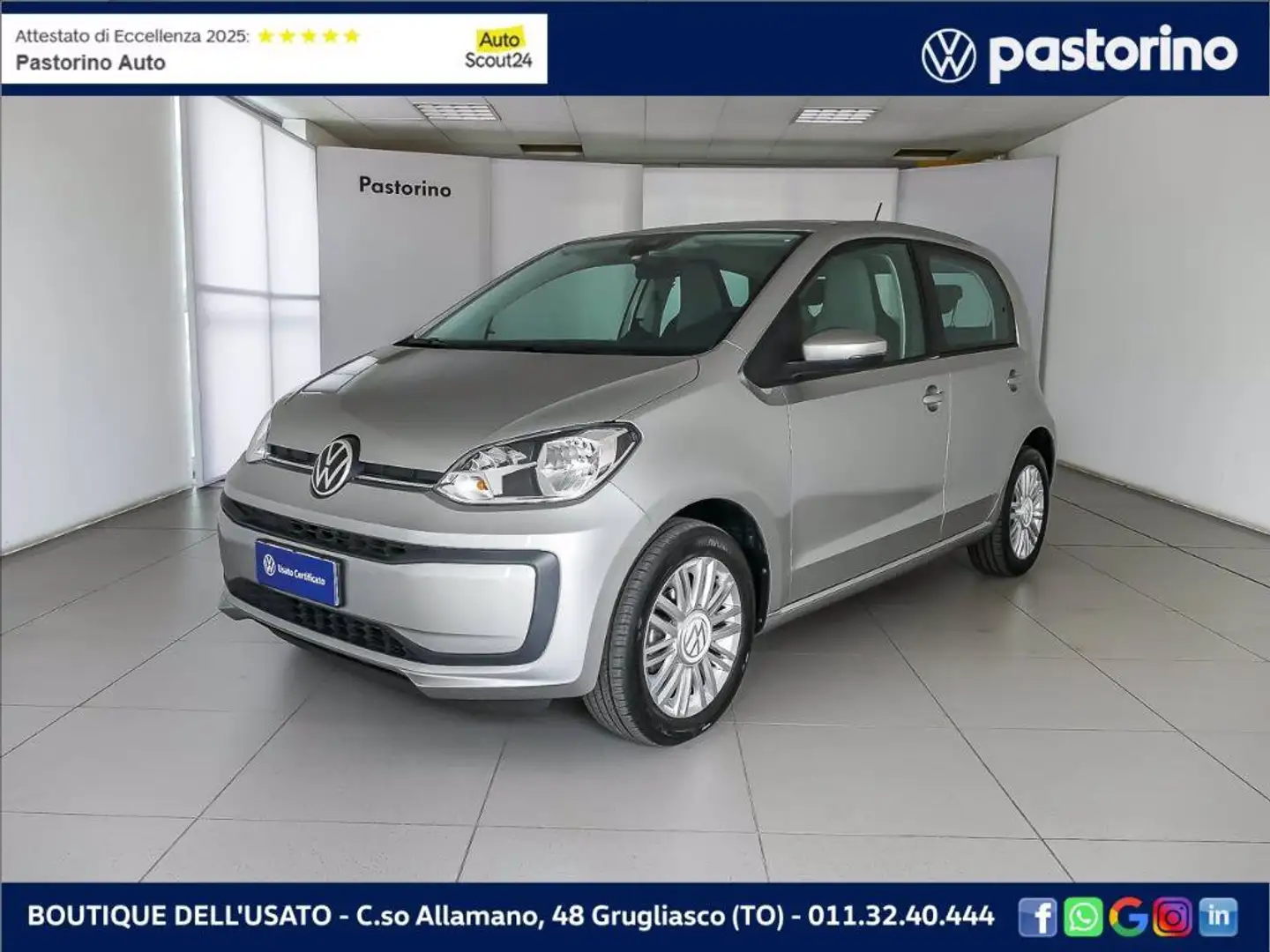 Volkswagen up! ECO  MOVE 68CV Grigio - 1