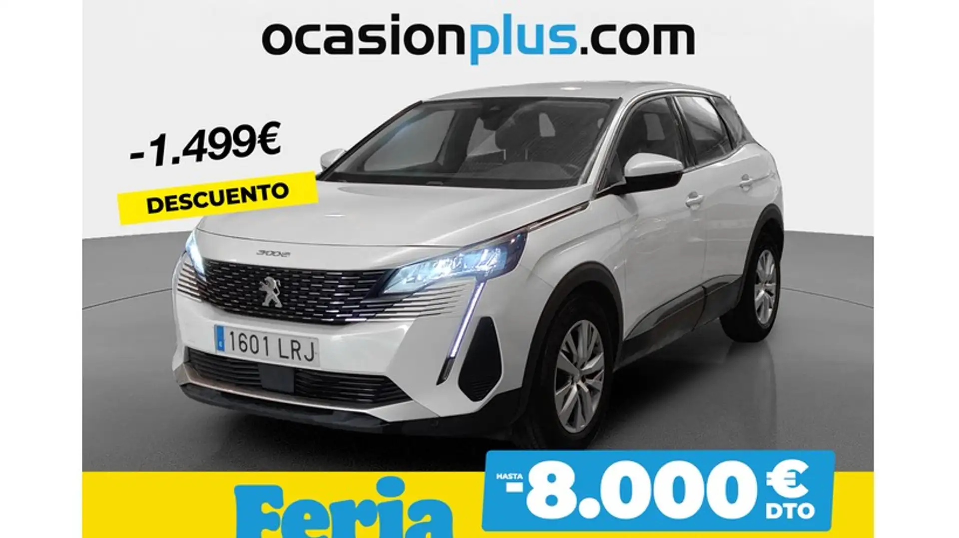 Peugeot 3008 1.6 BlueHDi Active 120 Blanc - 1