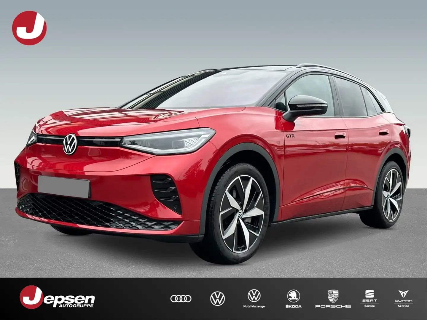 Volkswagen ID.4 GTX Sportpaket ''Plus'' Wärmepumpe Červená - 1
