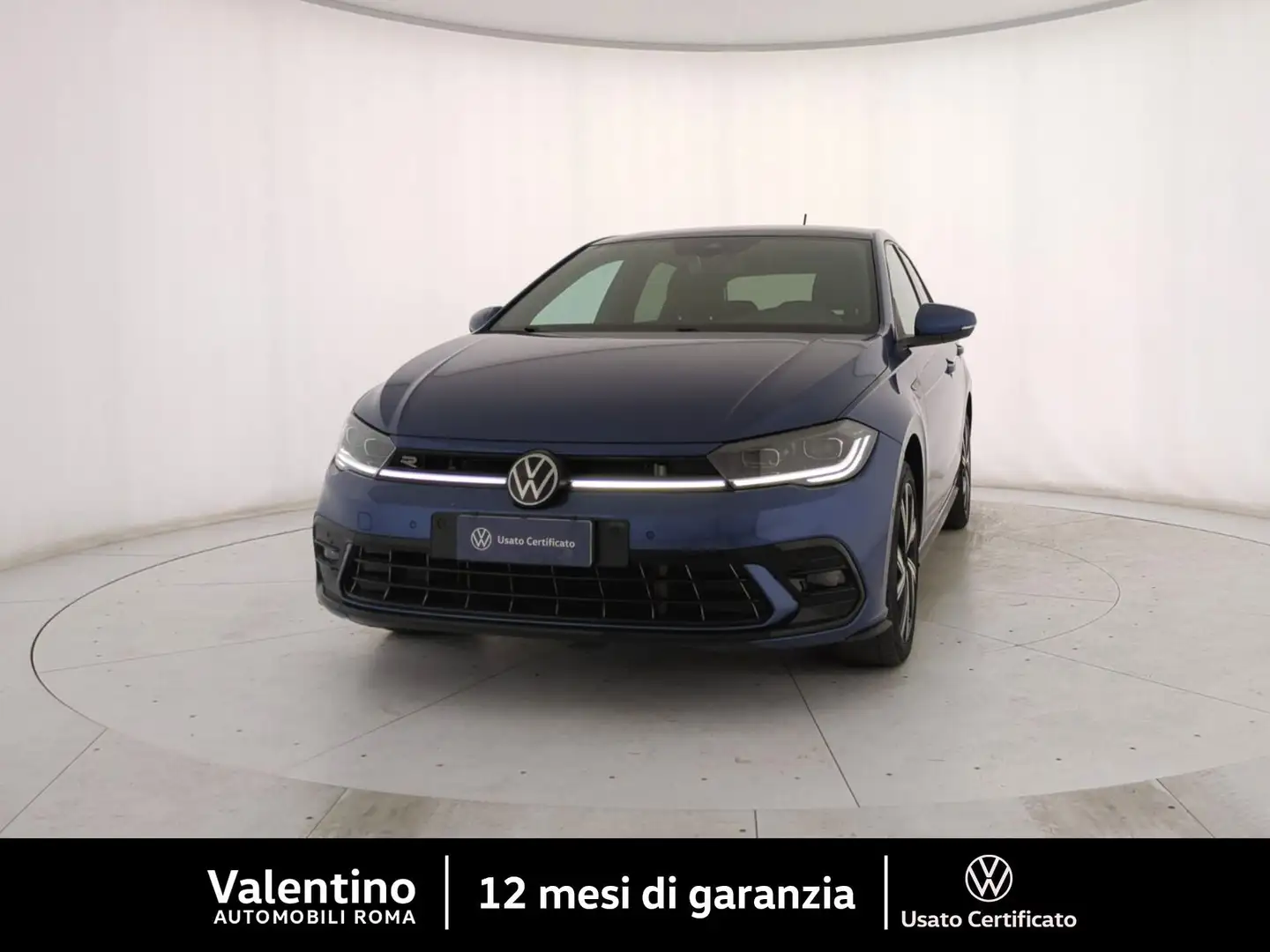Volkswagen Polo 1.0 TSI DSG R-LINE 110 CV Blu/Azzurro - 1