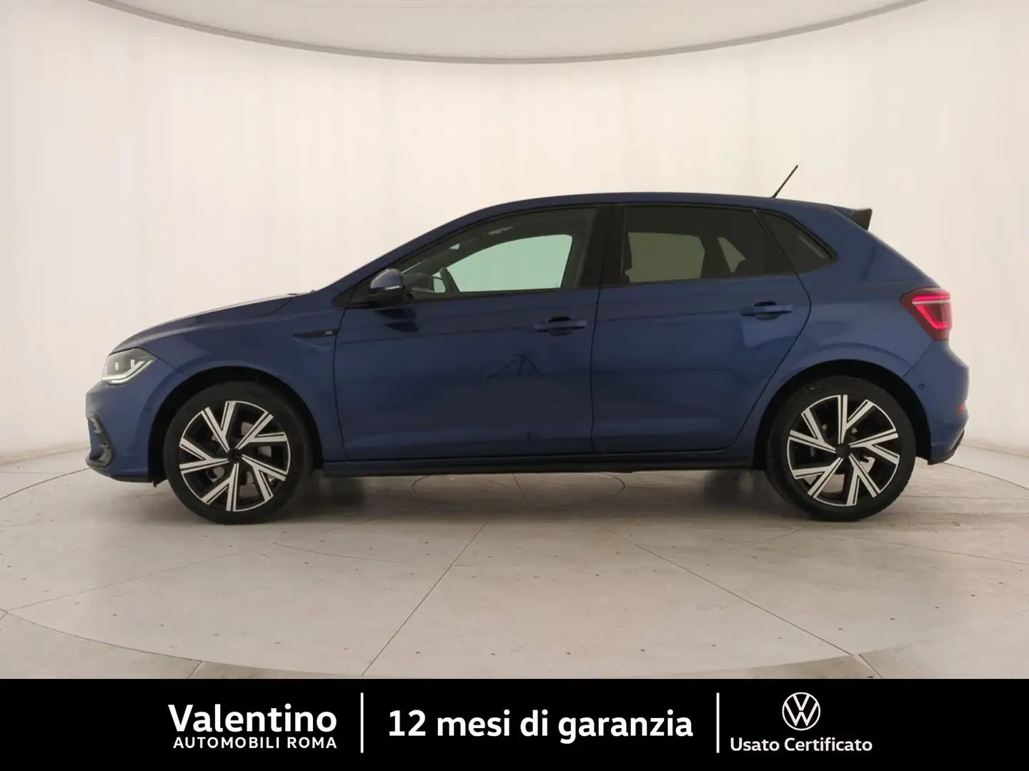 Volkswagen Polo 1.0 TSI DSG R-LINE 110 CV Blu/Azzurro - 2