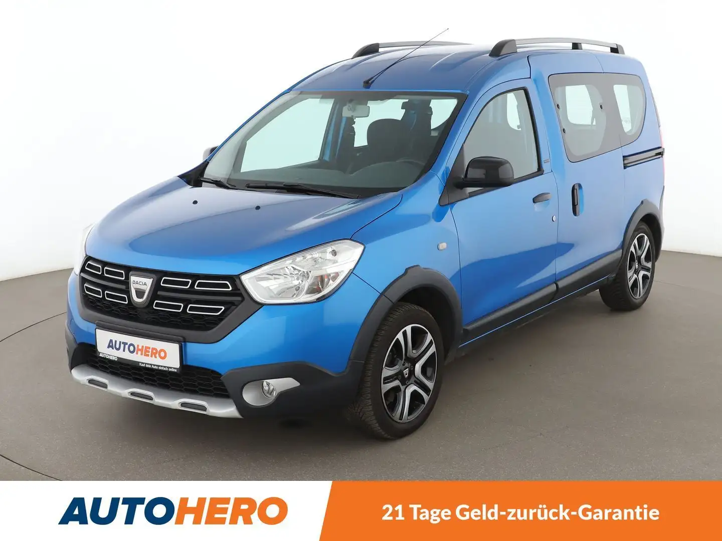 Dacia Dokker 1.2 TCe Stepway Celebration*NAVI*TEMPO*PDC*AHK* Blau - 1