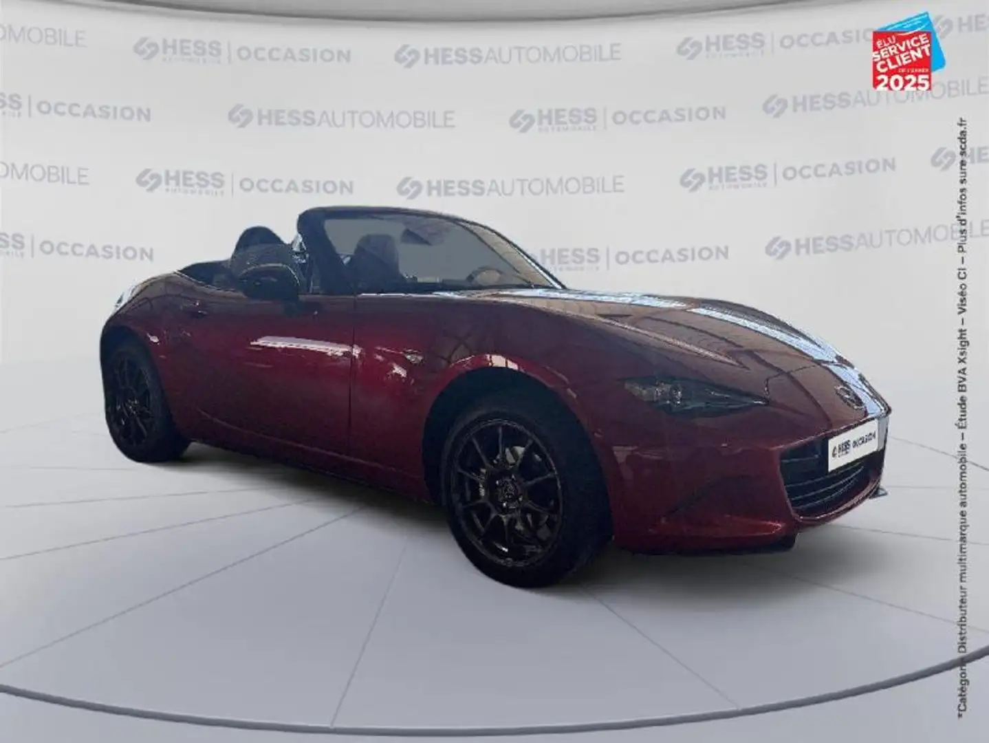Mazda MX-5 1.5 SKYACTIV-G 132ch Homura sans BSM 2023 Sieges c Rouge - 2