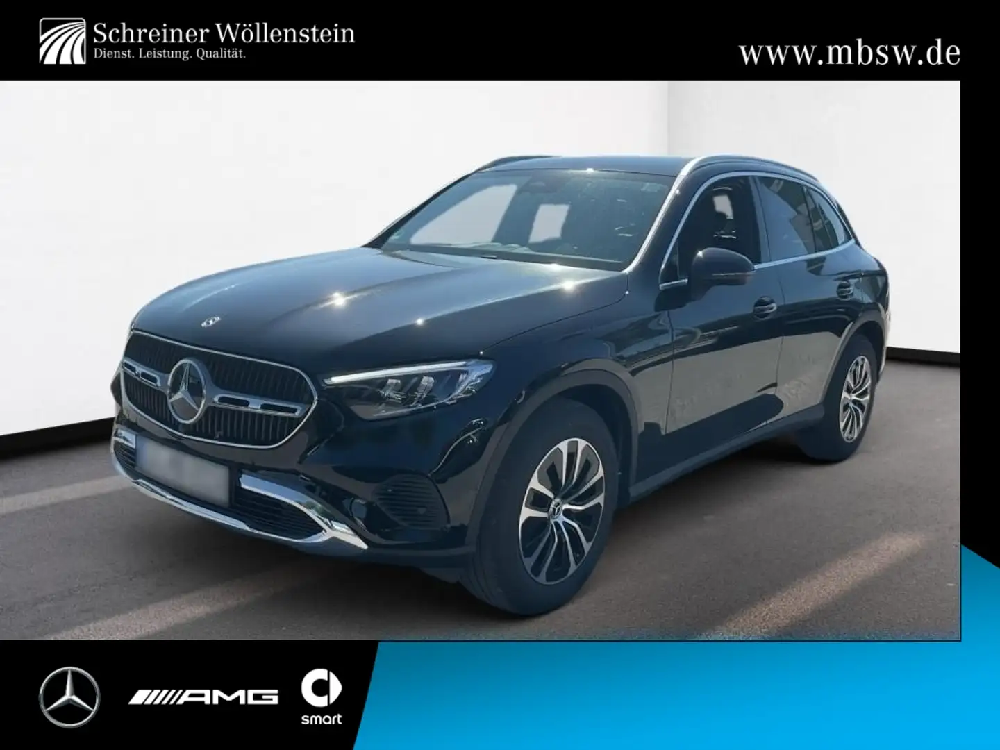 Mercedes-Benz GLC 200 d 4m Avantgarde*AHK*Memory*Totwin.*RüKam Schwarz - 1