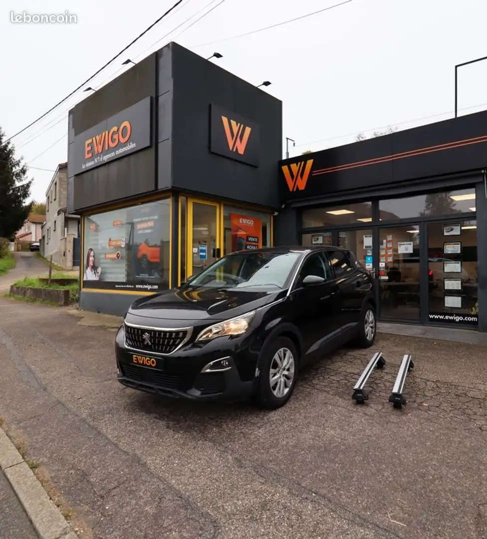 Peugeot 3008 generation-i 2.0 bluehdi 150ch active business %2B carplay camera de recul Noir - 1