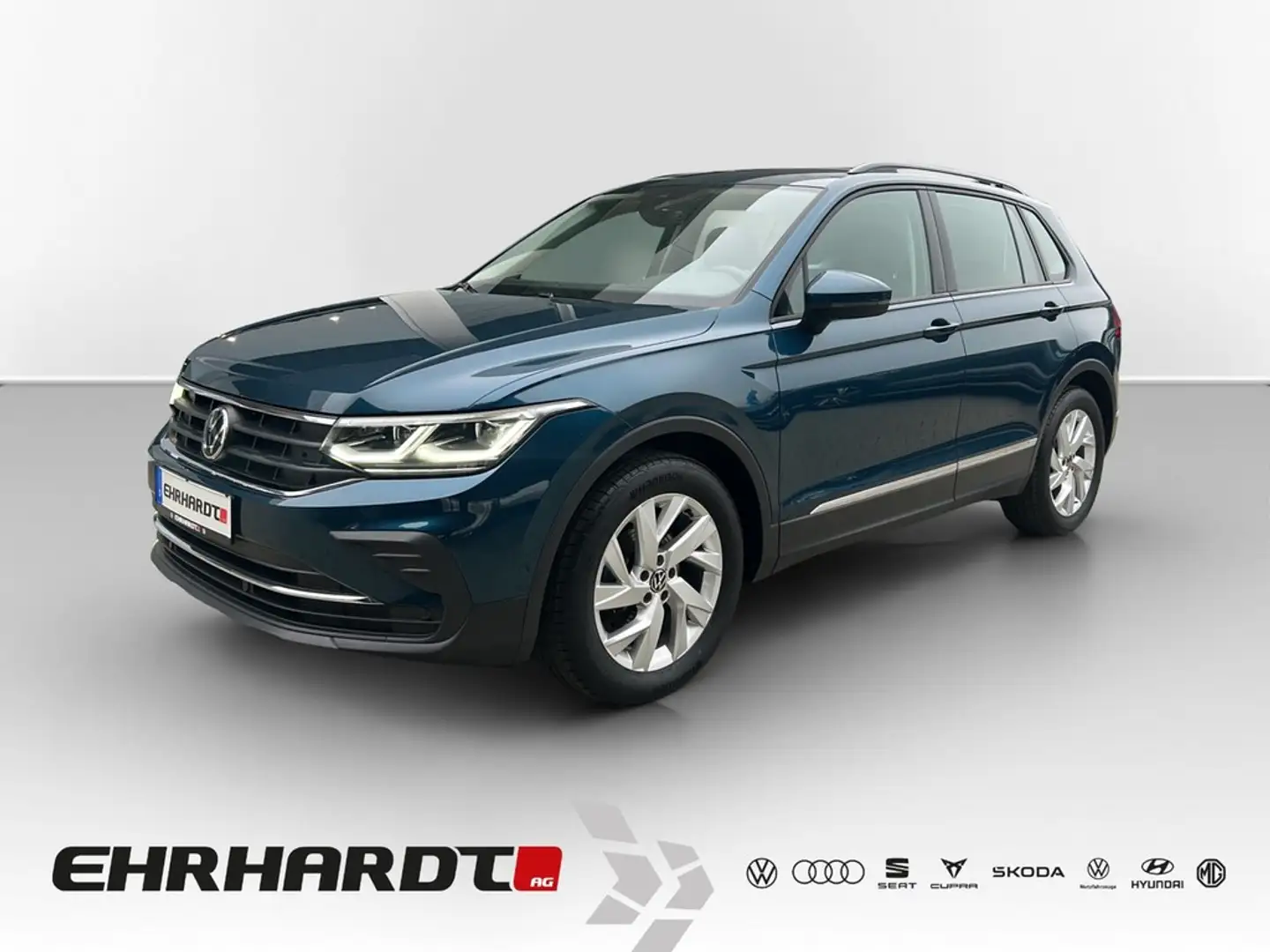 Volkswagen Tiguan 1.5 TSI ACT Life STHZG*MATRIX*NAV*SHZ*ACC*PARKL... Blau - 1
