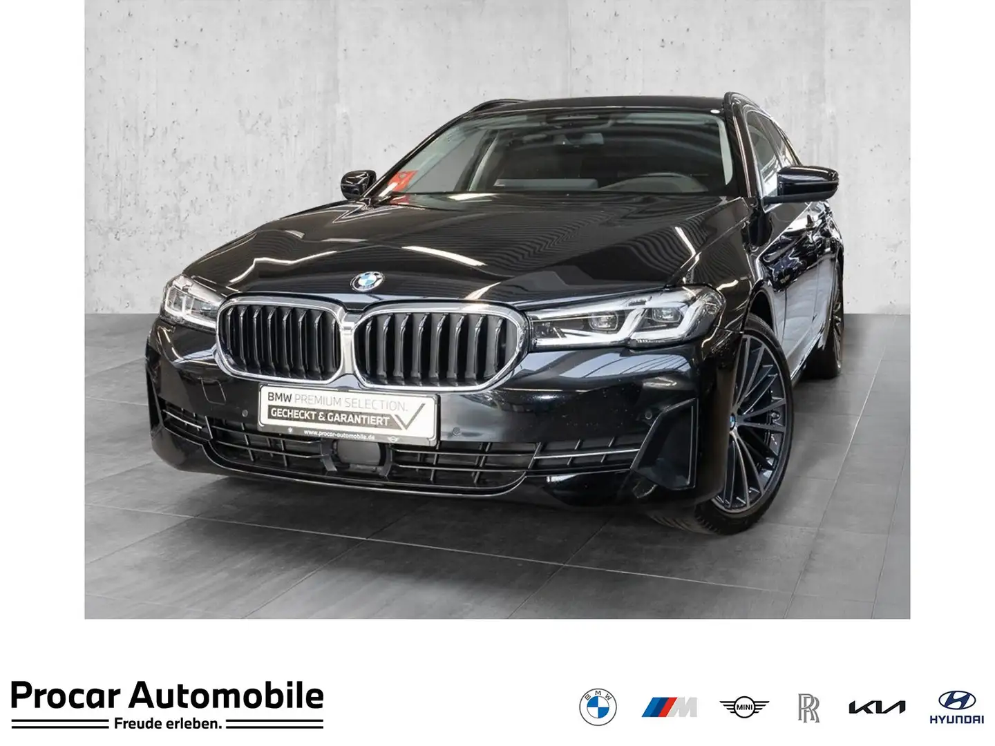 BMW 520 d A Head-Up DAB LED WLAN Pano.Dach RFK Shz Negro - 1