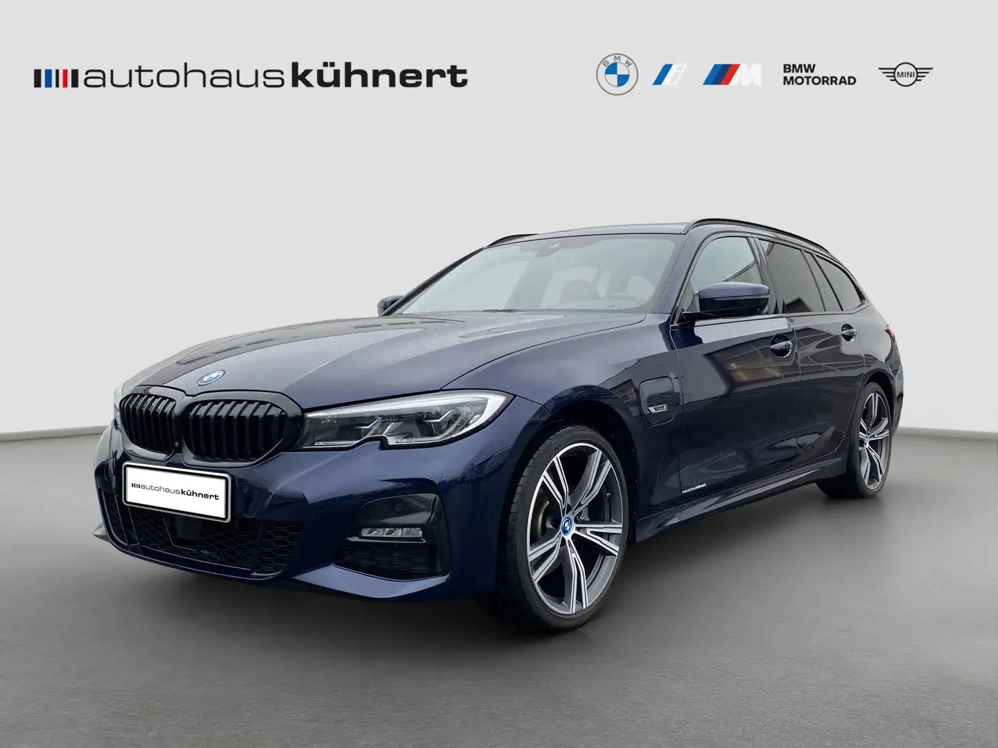 BMW 320 e xDrive touring ///M Sport Laser adapt.Fw. AHK Bleu - 1