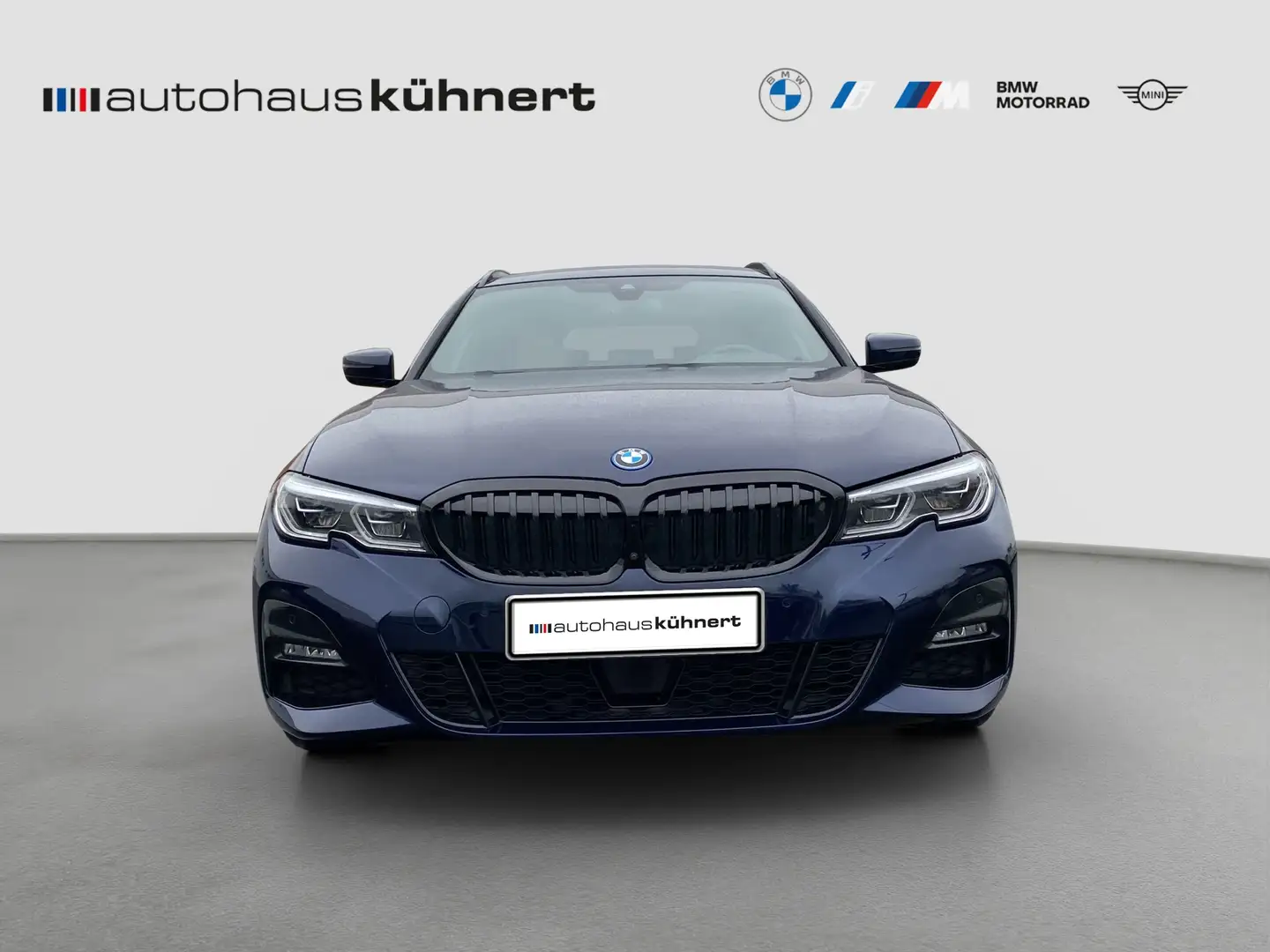 BMW 320 e xDrive touring ///M Sport Laser adapt.Fw. AHK Bleu - 2