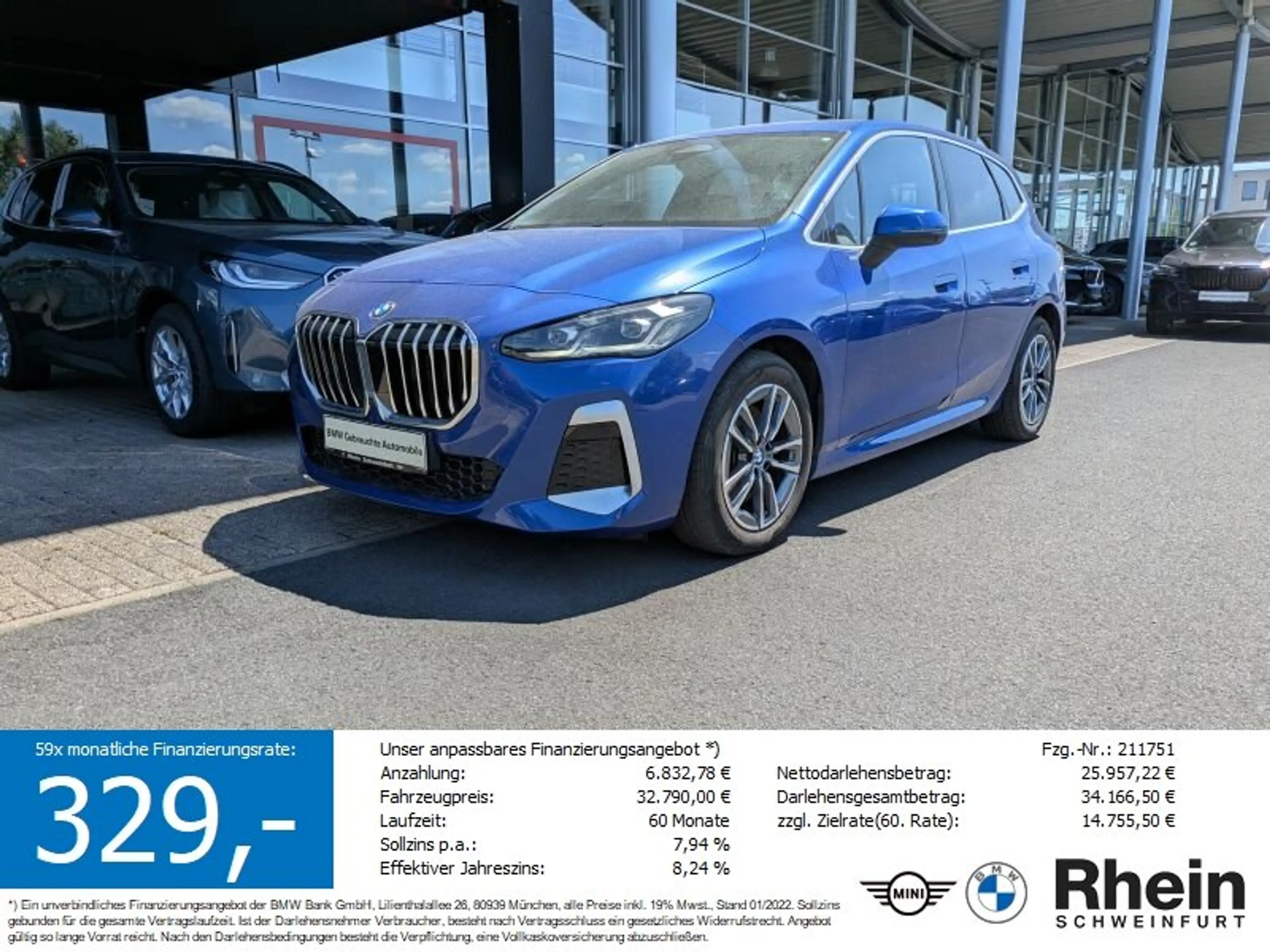 BMW 223 d xDrive Active Tourer M Sport — photo 2