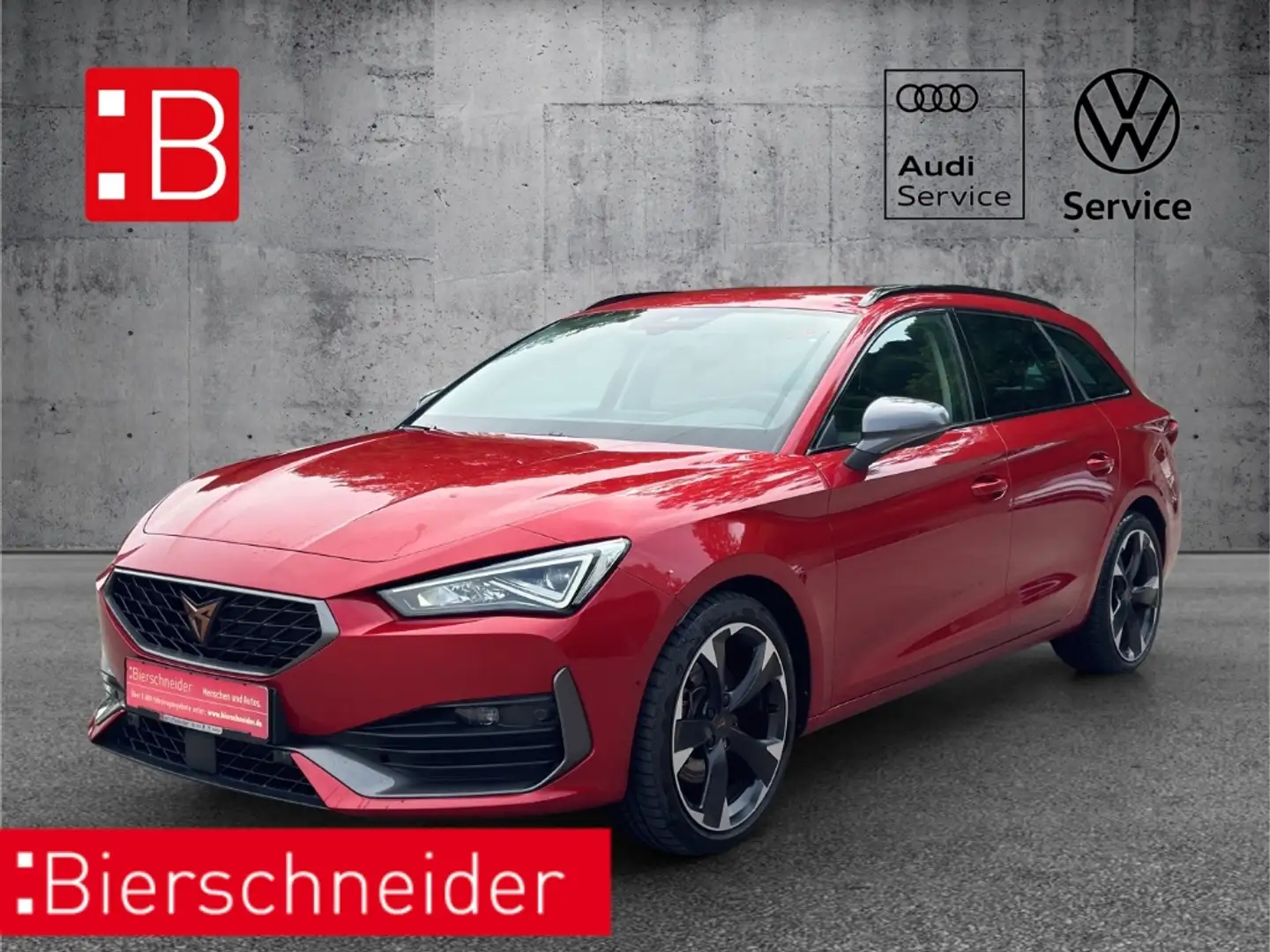 CUPRA Leon Sportstourer 2.0 TDI DSG AHK LED VIRTUAL KAMERA PD Rot - 1