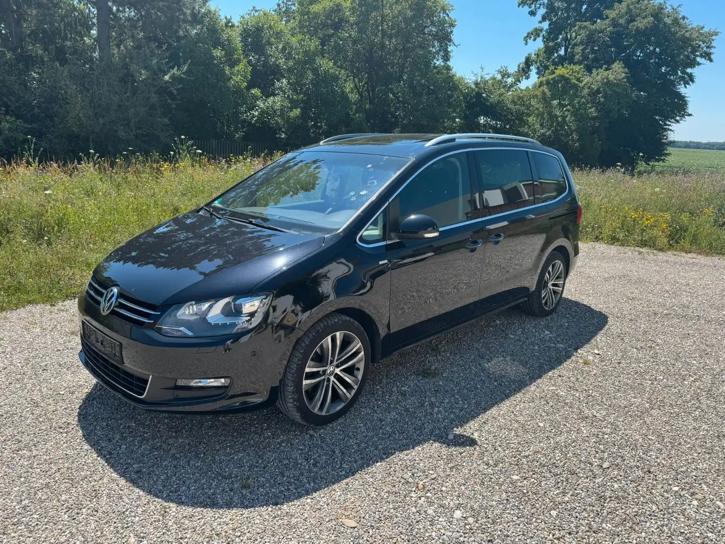 Volkswagen Sharan Life BMT (7 Sitze/DSG/im KA) Nero - 1