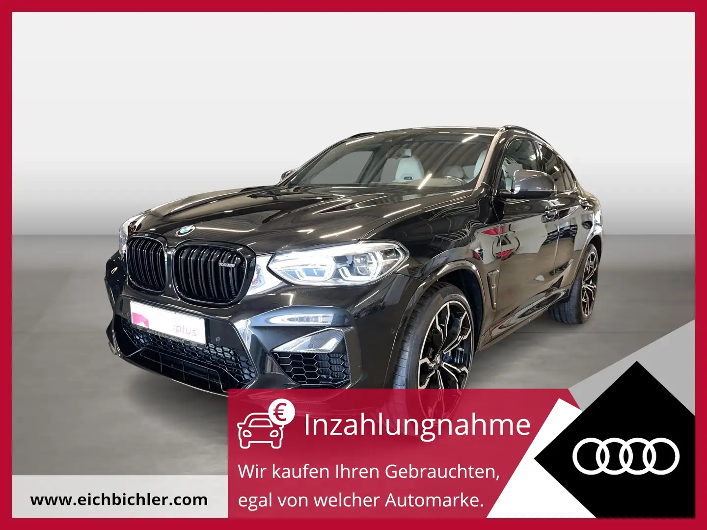 BMW X4 M xDrive Competition FLA ACC HUD AHK LED PDC Schwarz - 1