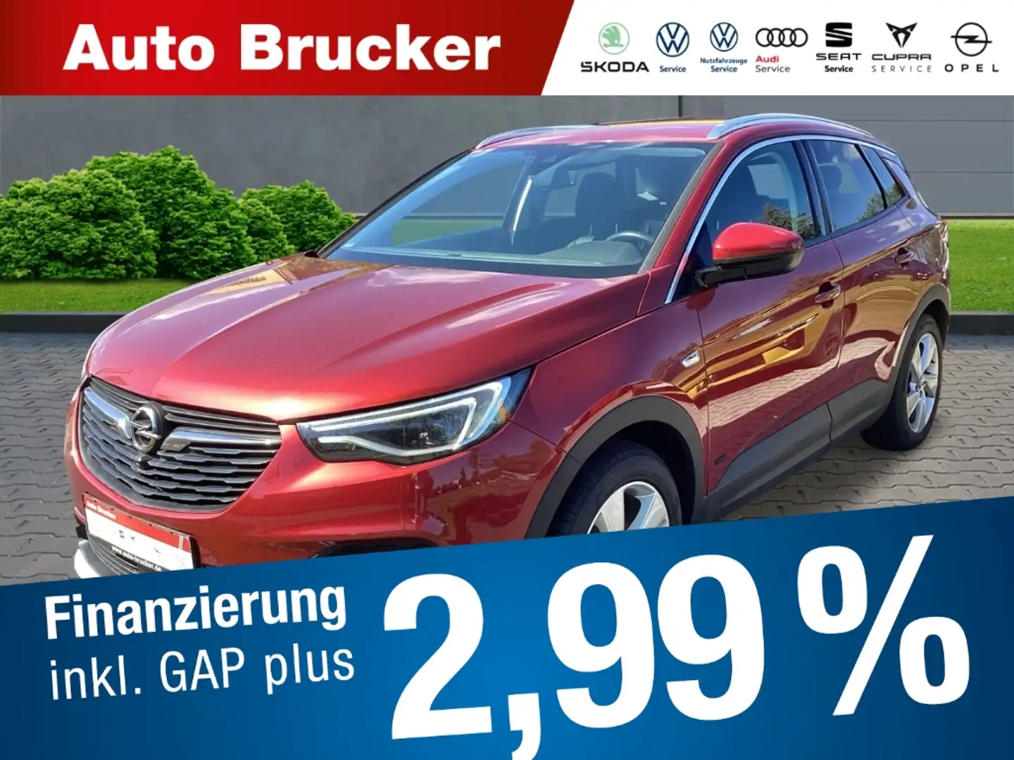 Opel Grandland Business Elegance Plug-in-Hybrid 1.6 Turbo Hybrid Roşu - 1