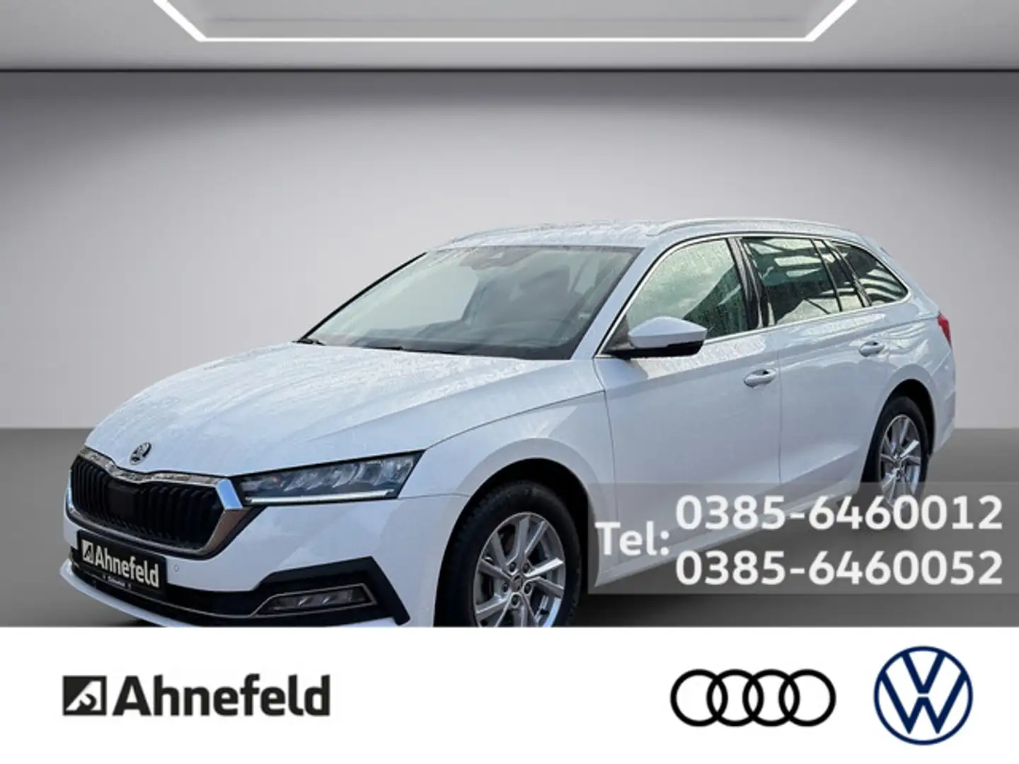Skoda Octavia Combi 2.0 TDI DPF Style DSG Weiß - 1