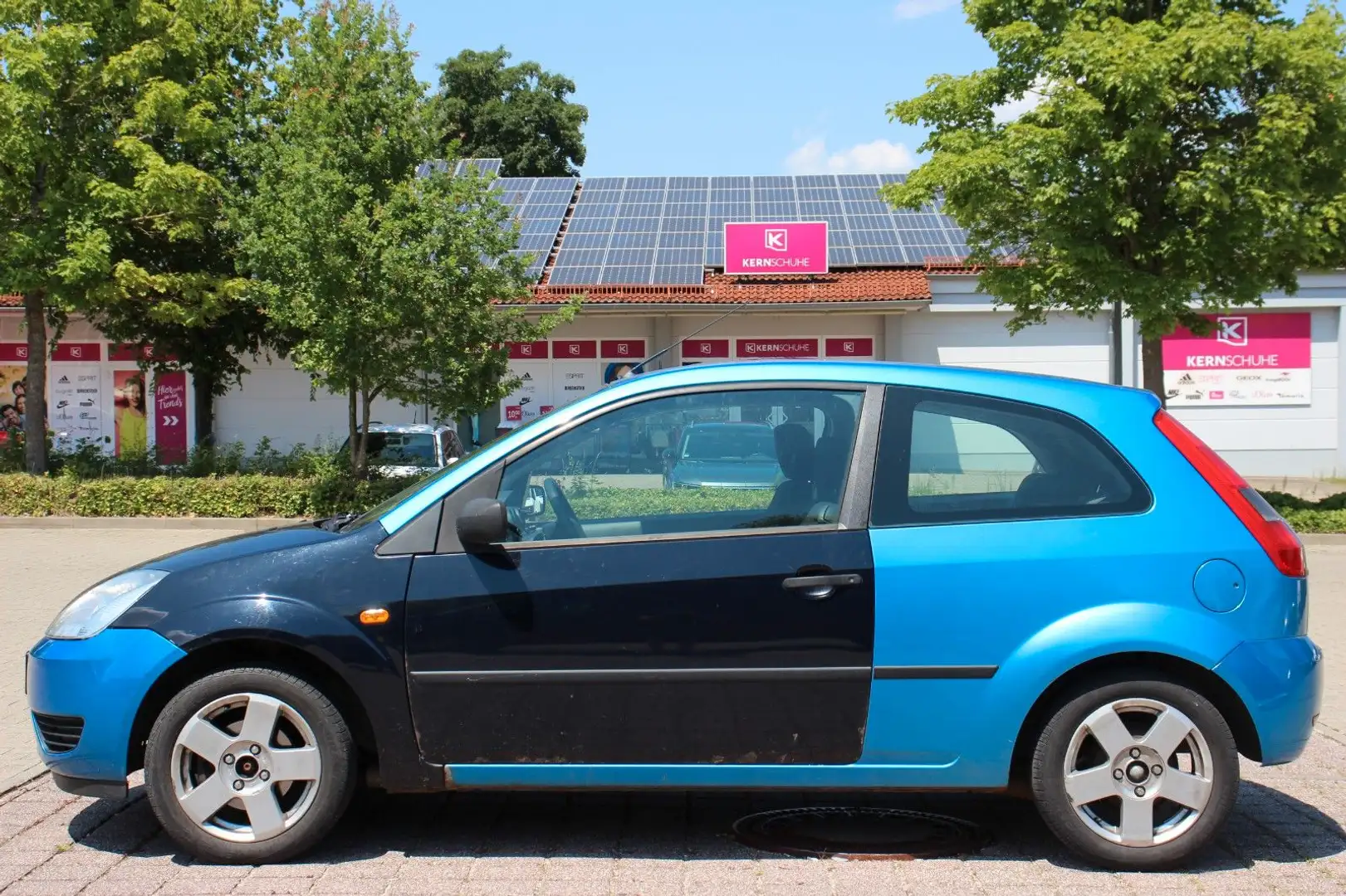 Ford Fiesta 1.4 16V # ZV # el. FH # TÜV bis 08.2026 Bleu - 2