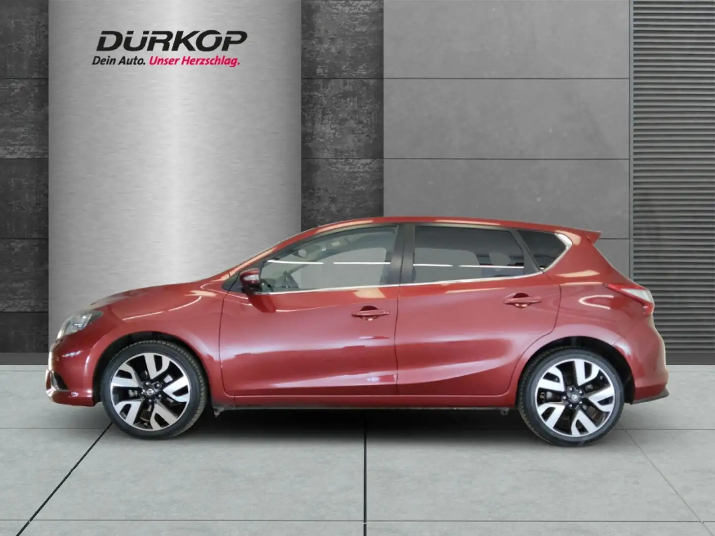Nissan Pulsar 1.2 N-Connecta Navi Sitzheizung Rückfahrkamera Rouge - 2