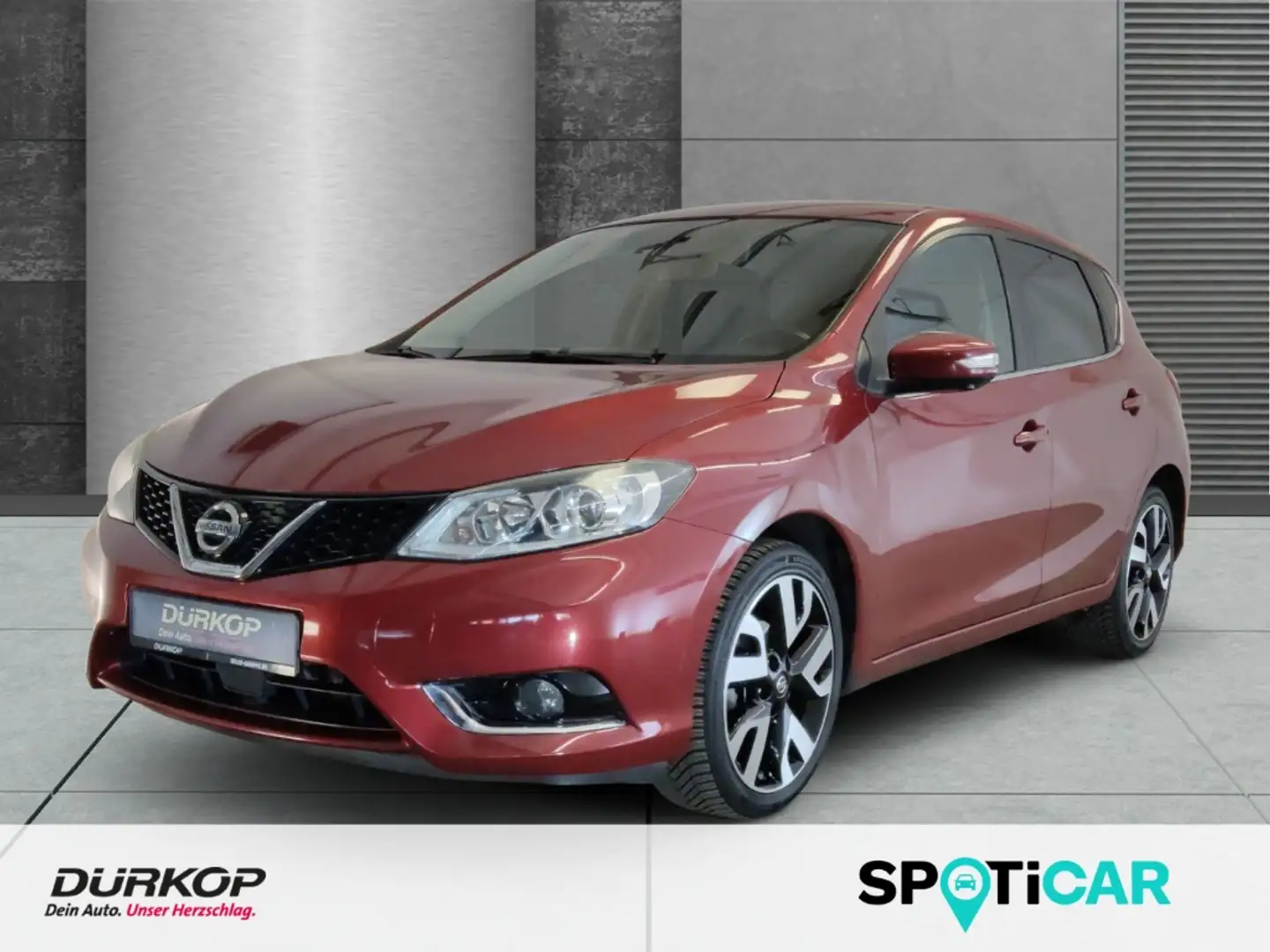 Nissan Pulsar 1.2 N-Connecta Navi Sitzheizung Rückfahrkamera Rouge - 1