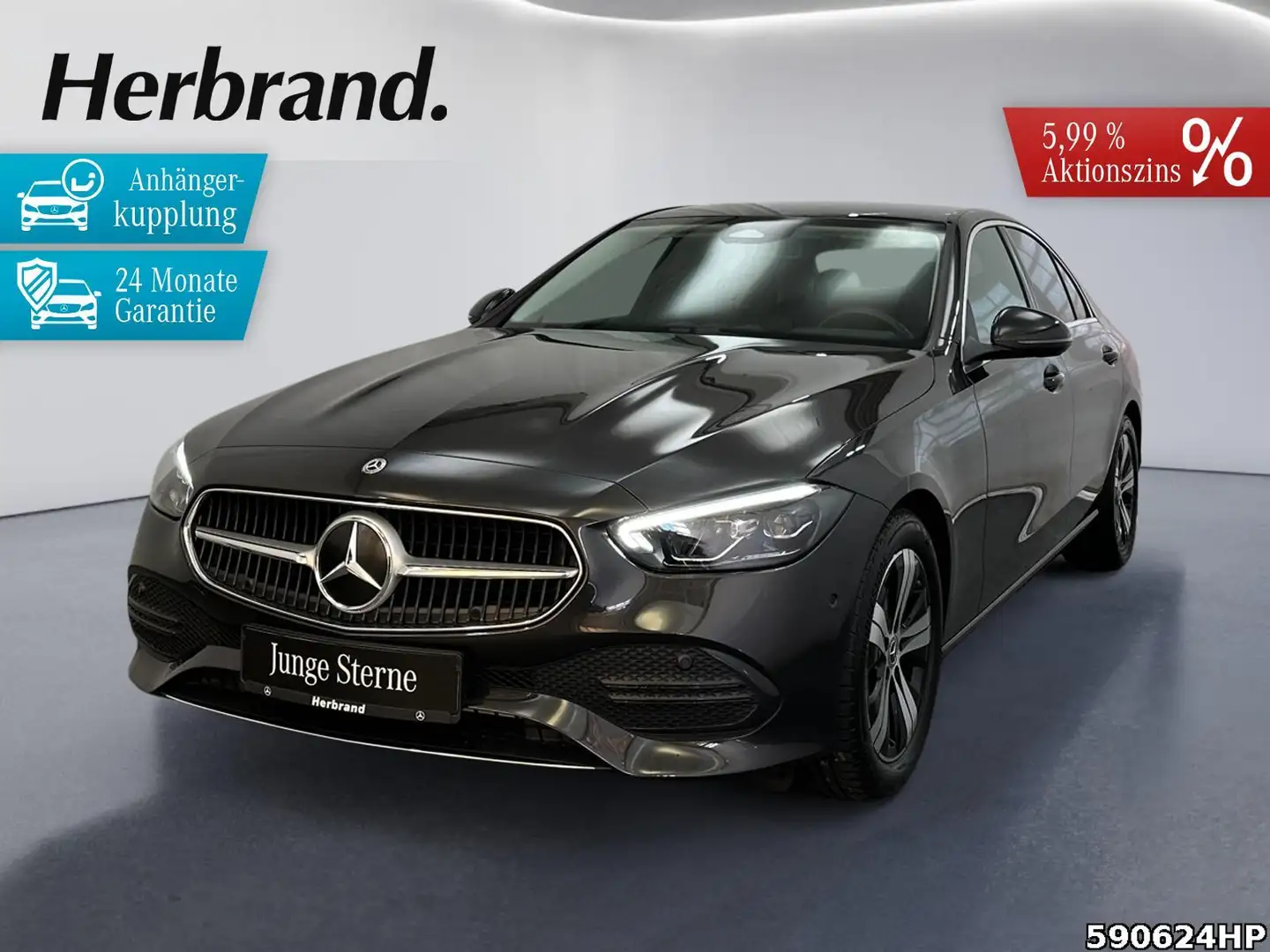 Mercedes-Benz C 200 Avantgarde  AHK Rückfahrkamera Lenkradhzg. Gris - 1