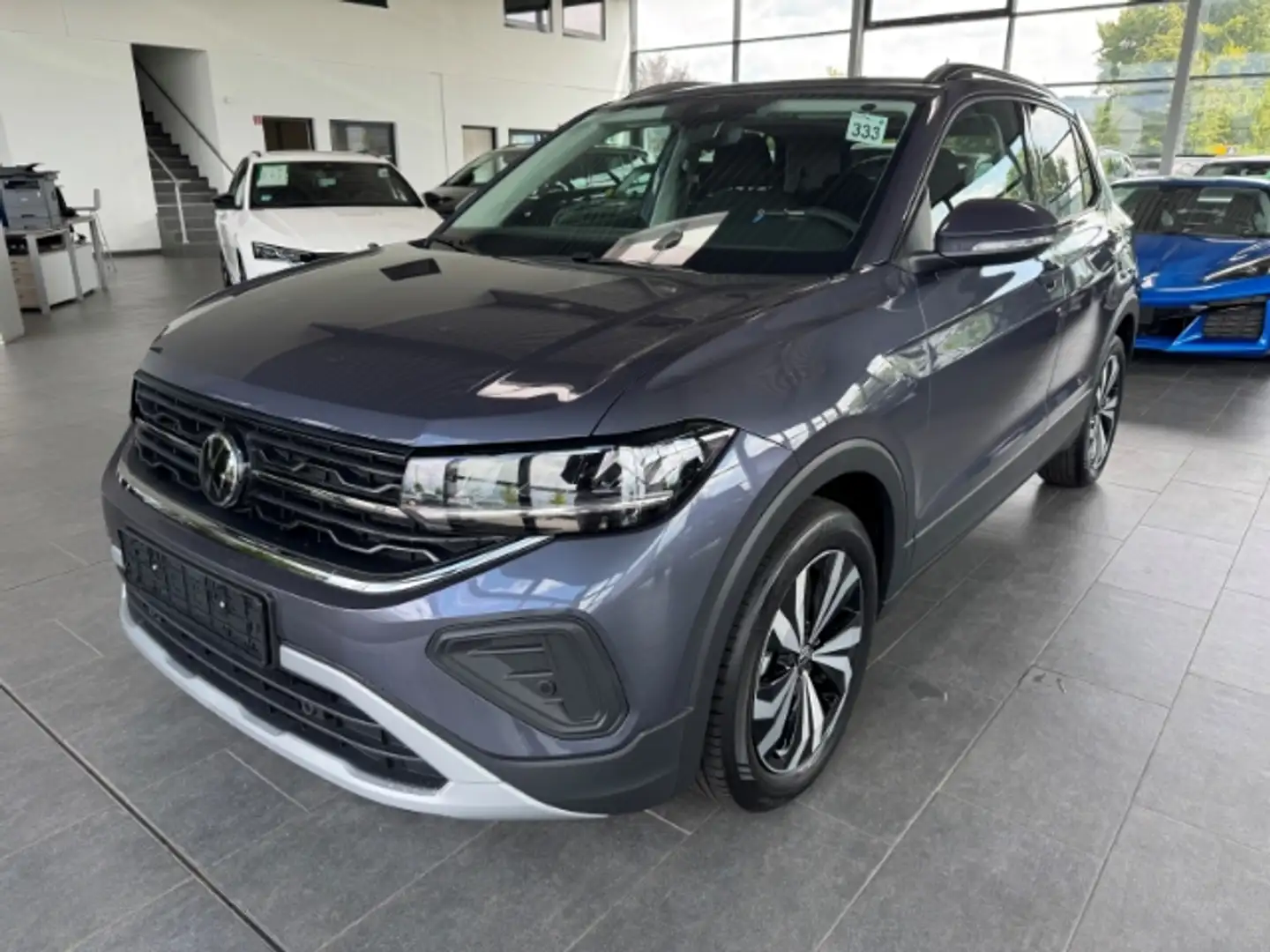 Volkswagen T-Cross 1.0 TSI Prime ACC LED Kamera SitzHZG APP Connect P Grijs - 1