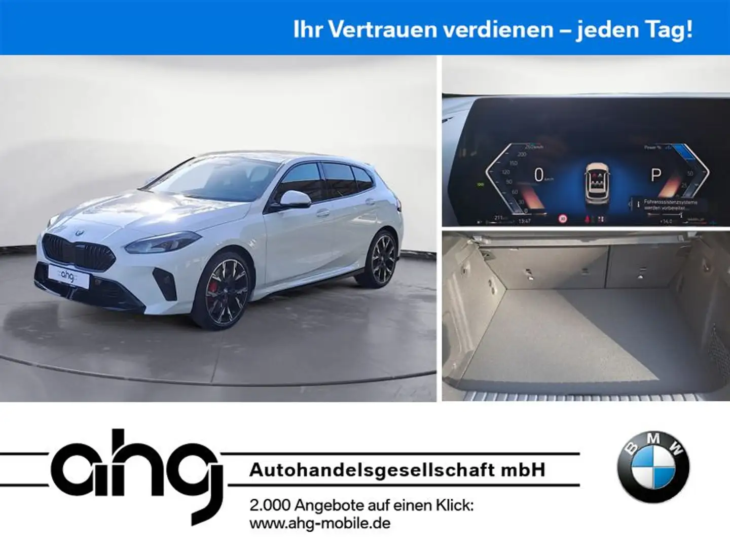 BMW 120 M-Sportpaket M-SportpaketPro Premiumpaket Blanc - 1