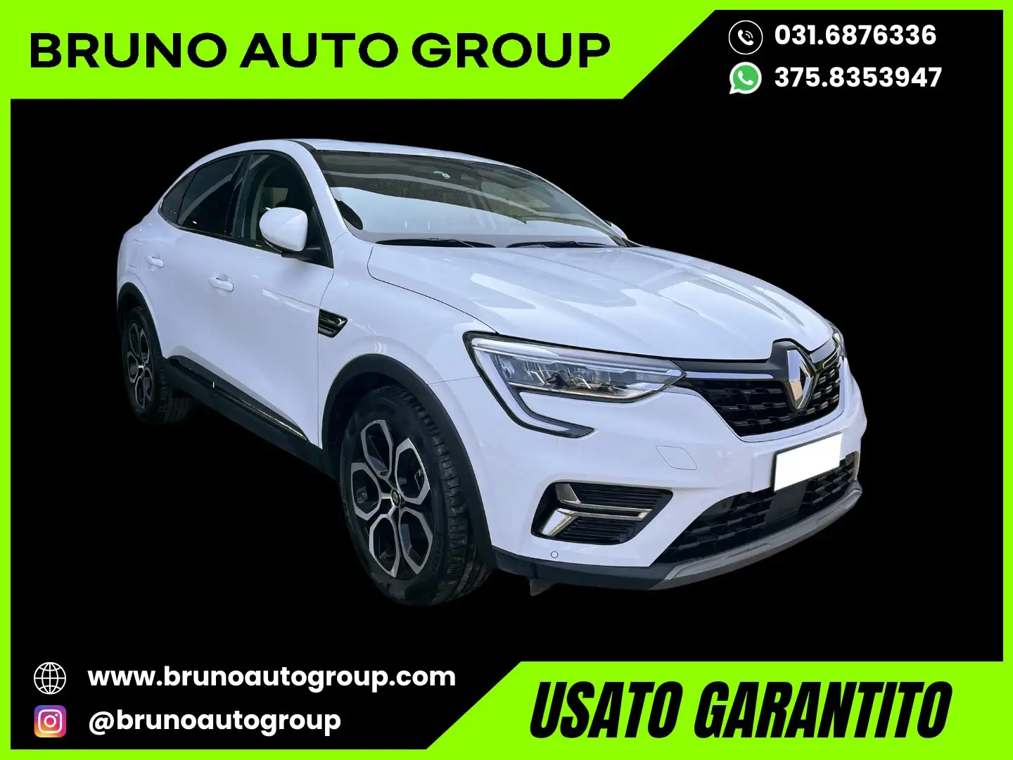 Renault Arkana 1.6 E-Tech full hybrid Intens 145cv Bianco - 1