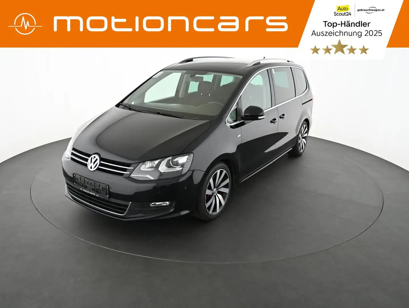Volkswagen Sharan CUP 2,0 TDI Pickerl NEU Schwarz - 1
