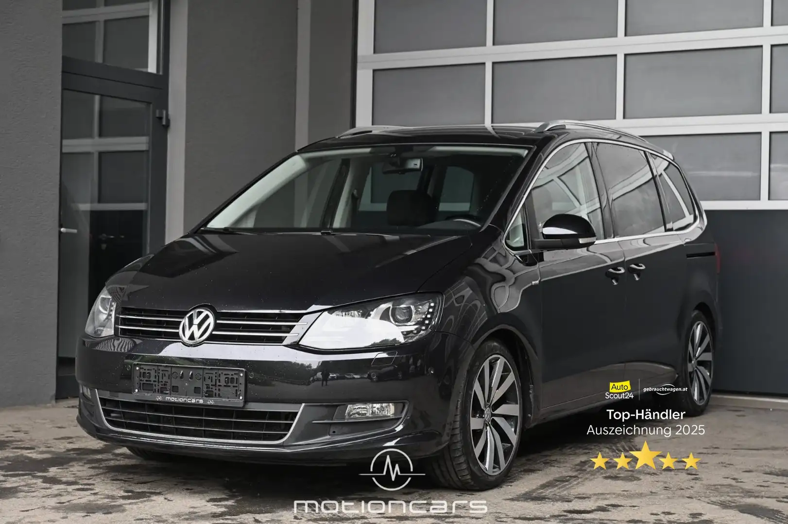 Volkswagen Sharan CUP 2,0 TDI Pickerl NEU Schwarz - 1