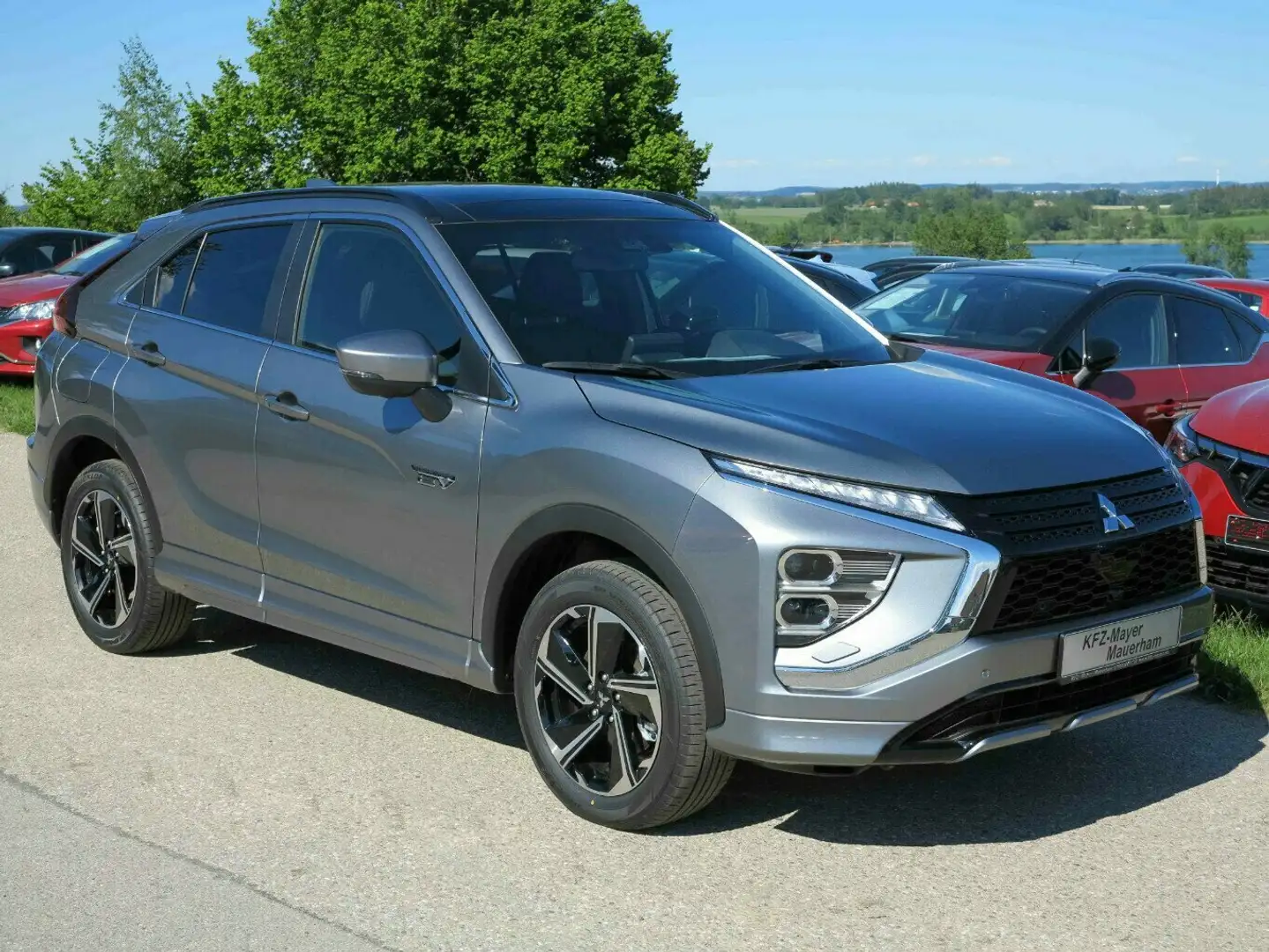 Mitsubishi Eclipse Cross TOP, mit GSD güntig leasen o. finanzieren. Grau - 2