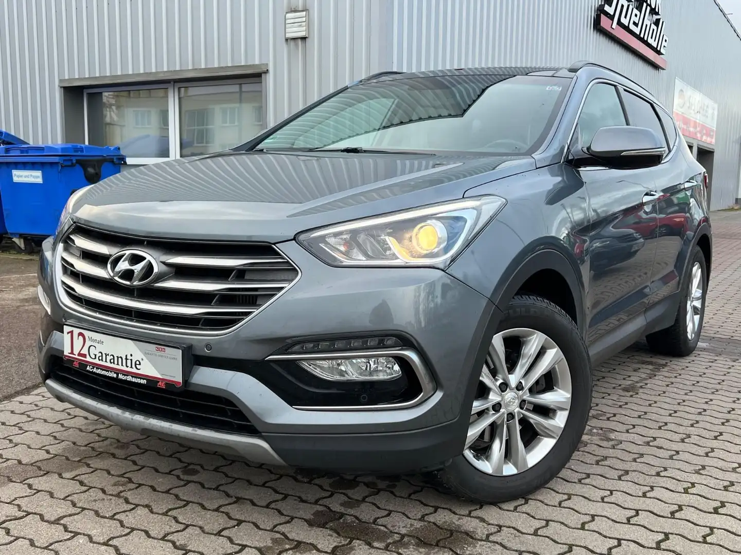 Hyundai SANTA FE blue Style 2WD Silber - 1