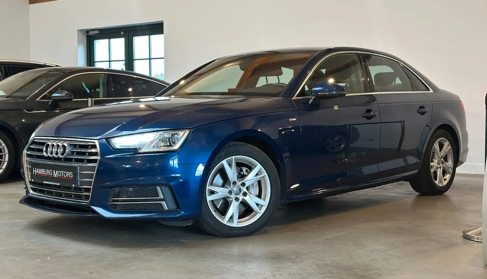 Audi A4 Limousine 3.0 TDI S-tronic S-Line sport 218PS Blau - 2