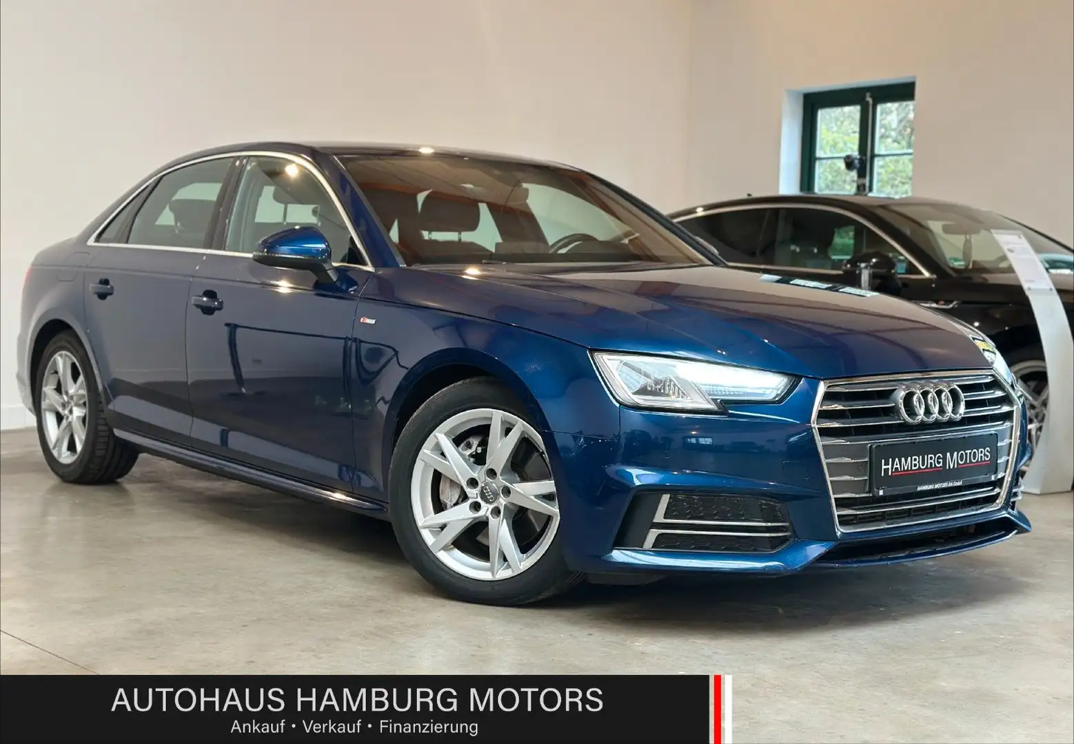Audi A4 Limousine 3.0 TDI S-tronic S-Line sport 218PS Blau - 1