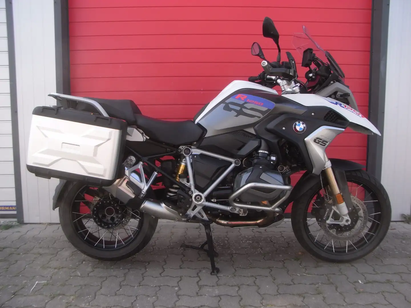 BMW R 1250 GS -- Neuer Service -- Top Zustand -- Koffer !!! Blanco - 1