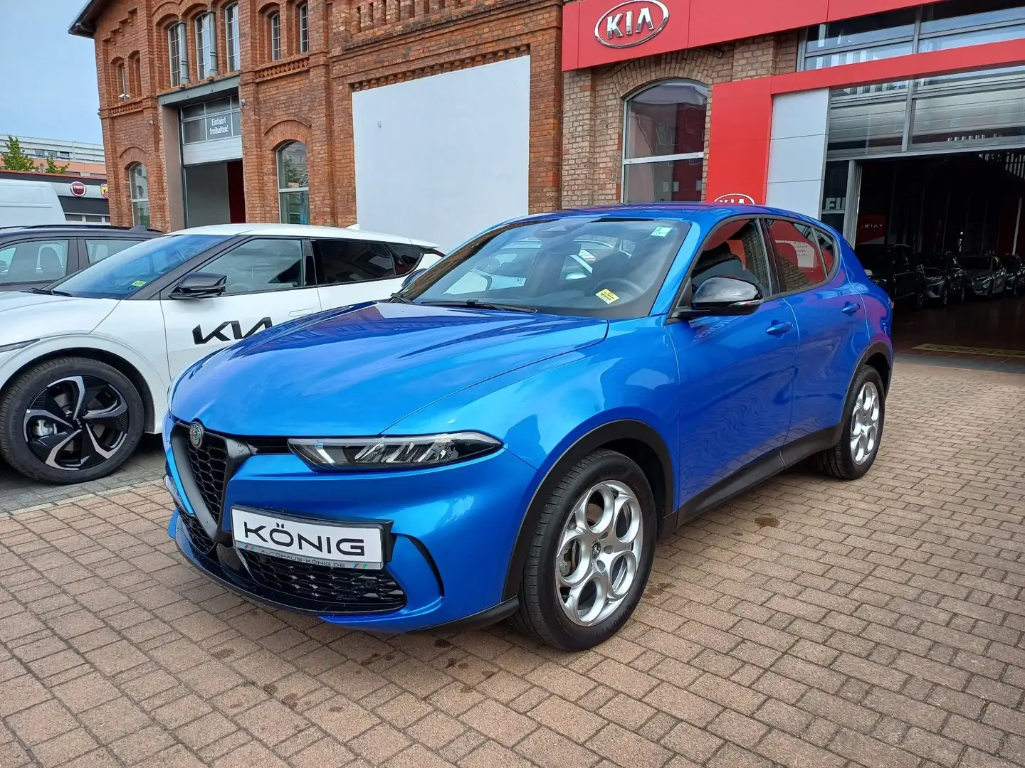 Alfa Romeo Tonale 1.6 VGT-D Sprint Automatik Klimaautomatik Blauw - 1