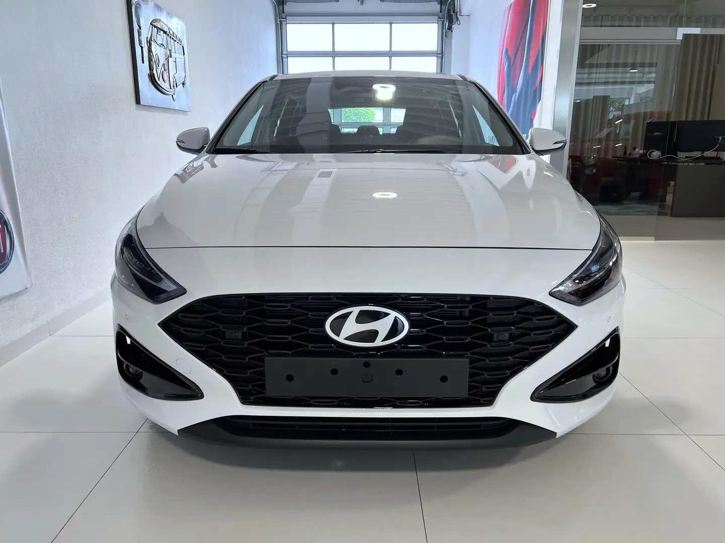 Hyundai i30 GO 1.0 T-GDI 73 kW (100 PS) 2-Zonen-Klimaautoma... Weiß - 2