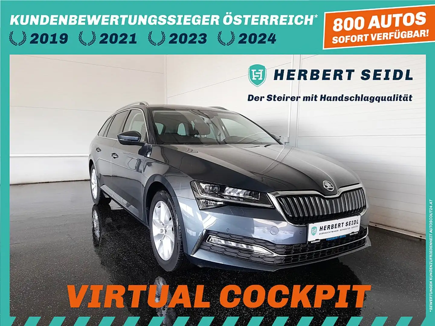 Skoda Superb Kombi STYLE IV 156/218 DSG *MATRIX-LED / DCC / ... Gris - 1