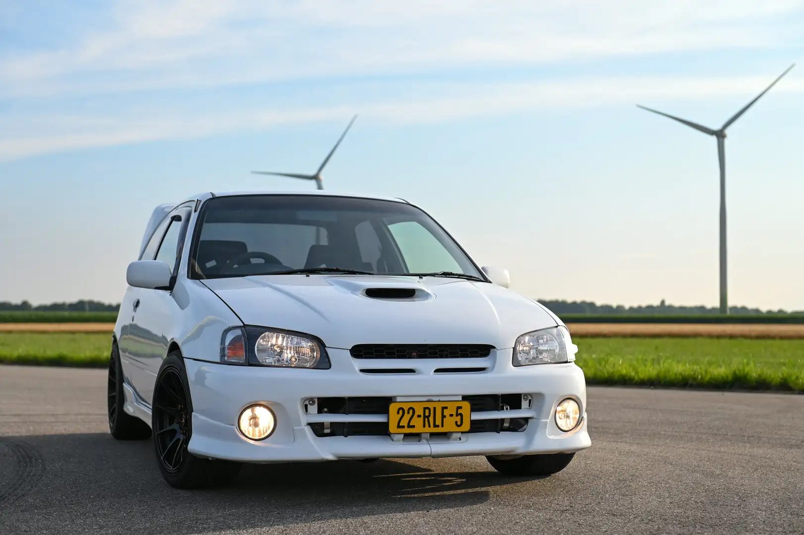 Toyota Starlet Glanza V Blanc - 1