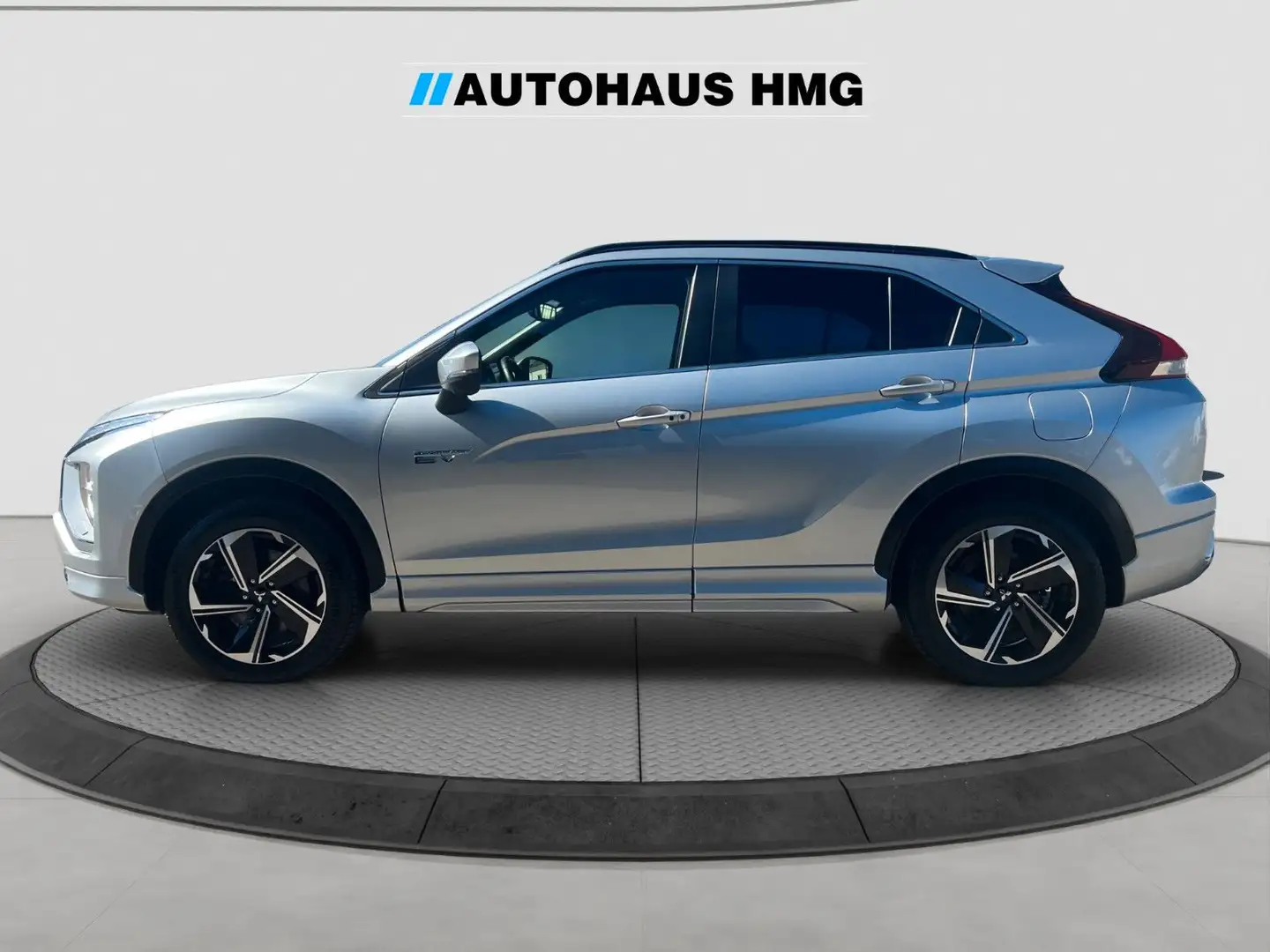 Mitsubishi Eclipse Cross Top Hybrid 4WD *PANO*HUD*LEDER*360 Argent - 2