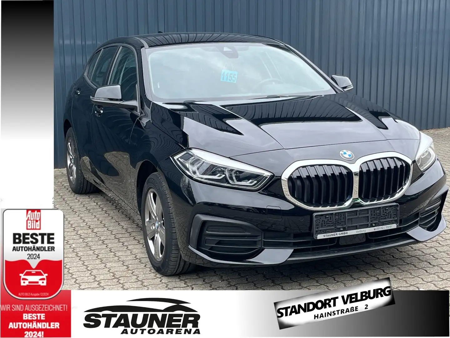 BMW 118 i Autom. 5-Türer/ LED/Navi/Sitzheizung/16"LM Noir - 1