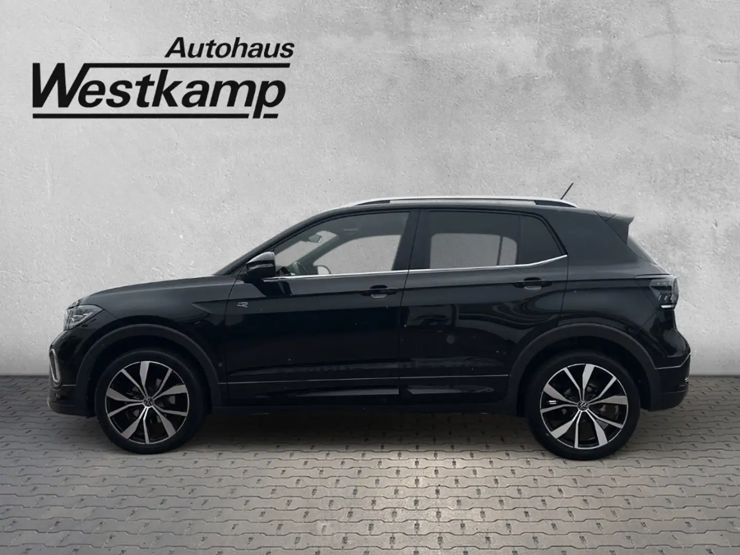 Volkswagen T-Cross R-Line 1.0 TSI DSG IQ-Light Ganzj.Reifen Noir - 2