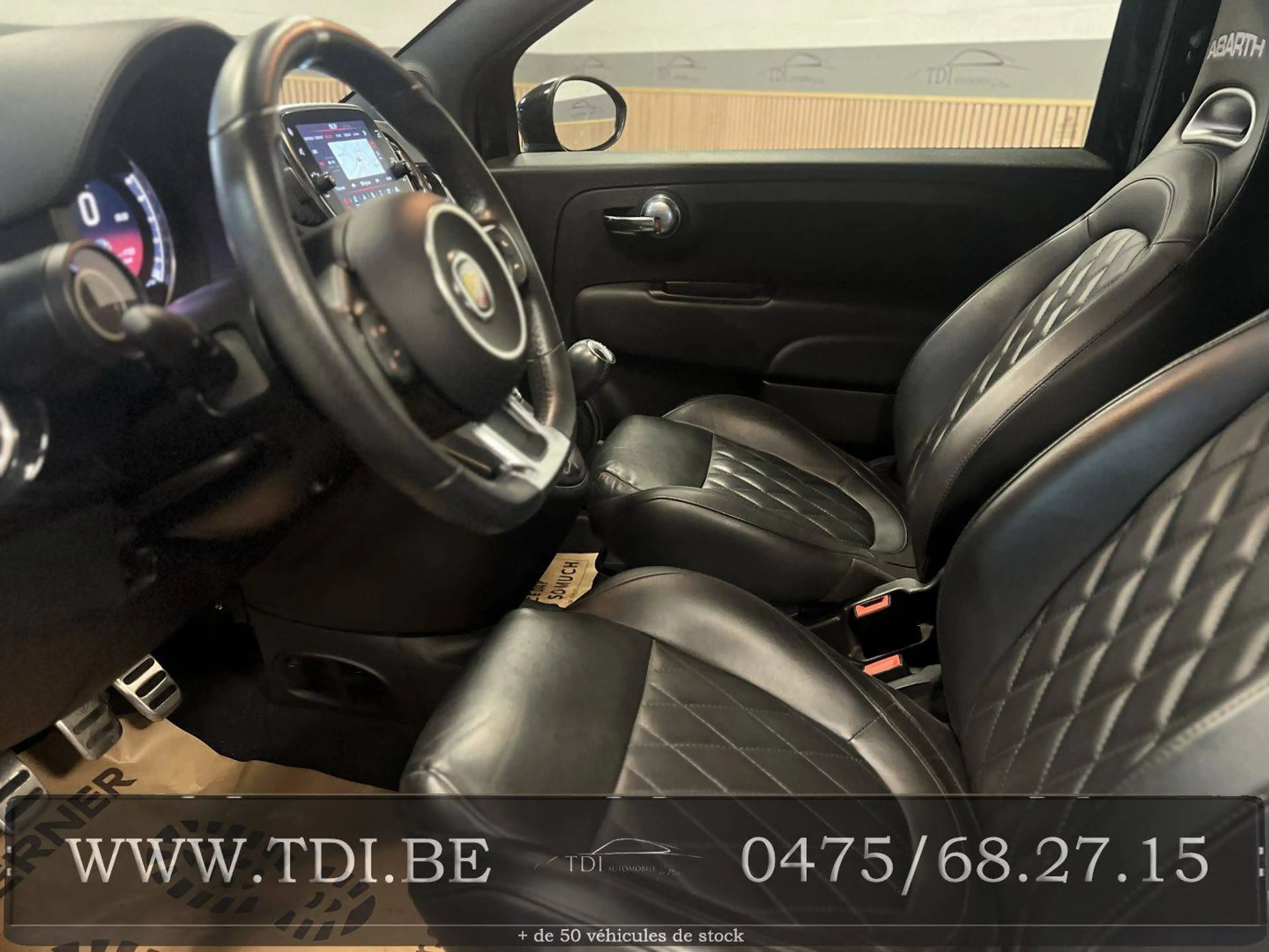 Abarth 595C 595C 1.4 T cabrio intérieur spécial A VOIR!! — photo 7