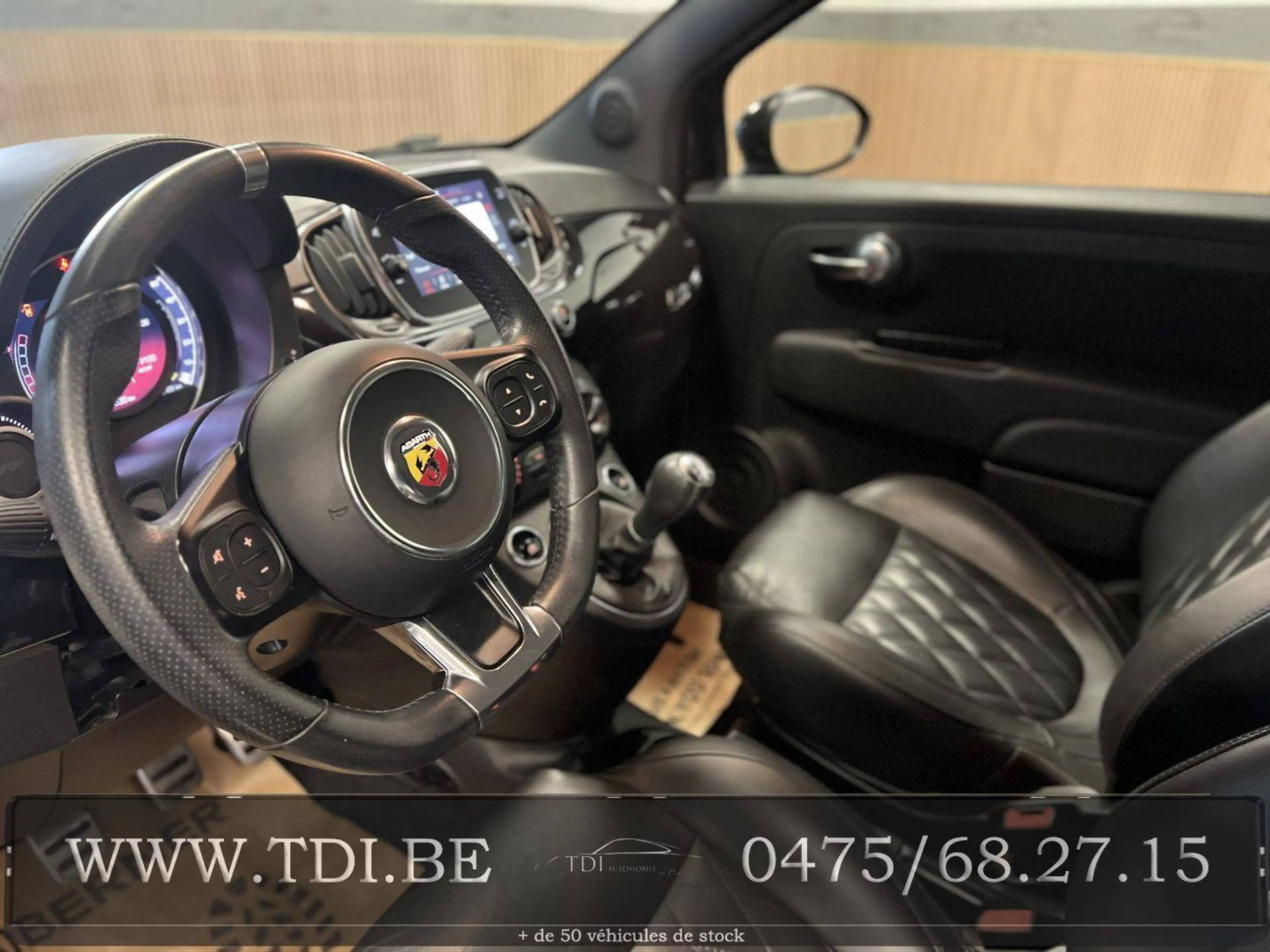 Abarth 595C 595C 1.4 T cabrio intérieur spécial A VOIR!! — photo 8