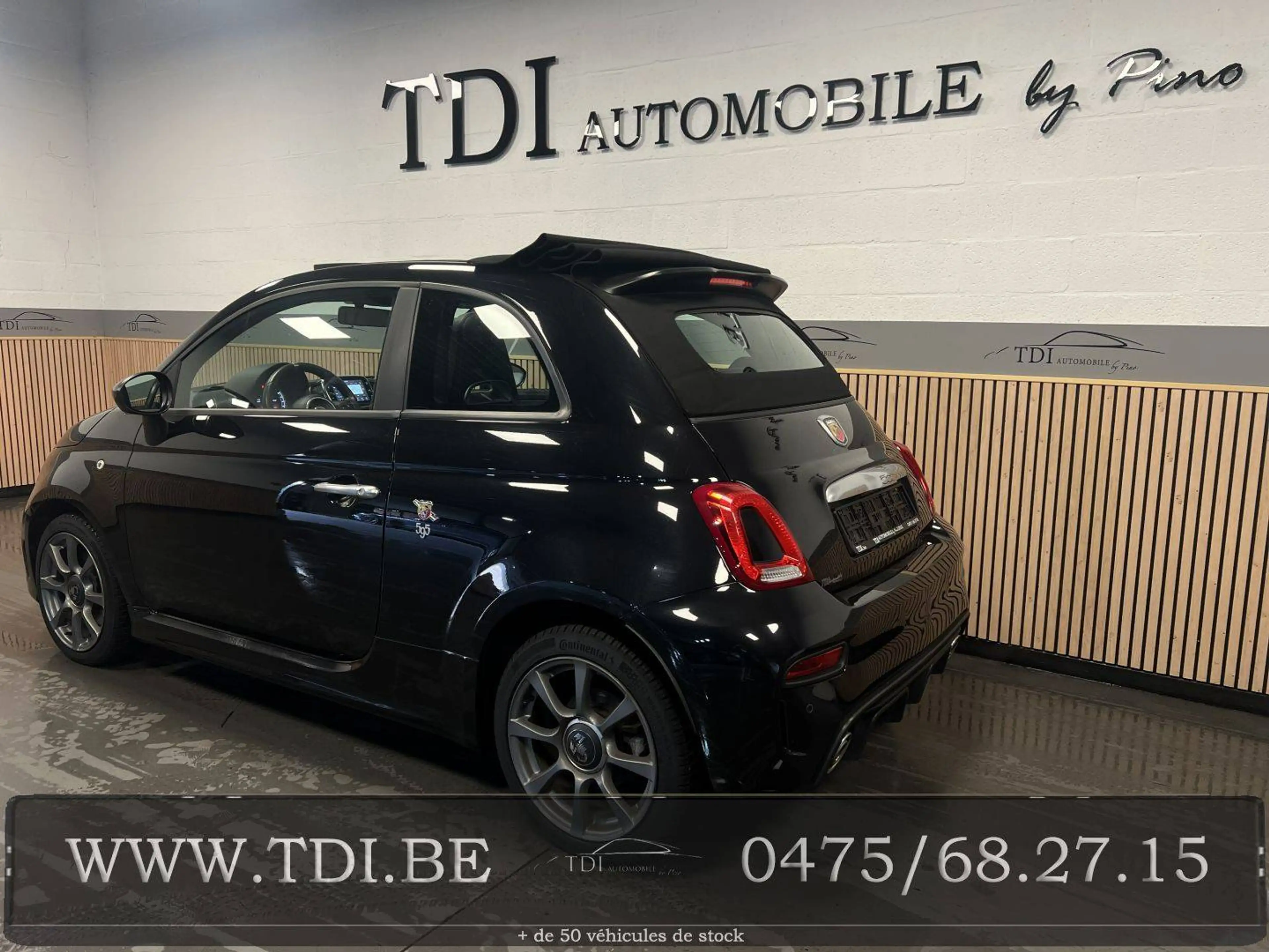 Abarth 595C 595C 1.4 T cabrio intérieur spécial A VOIR!! — photo 14