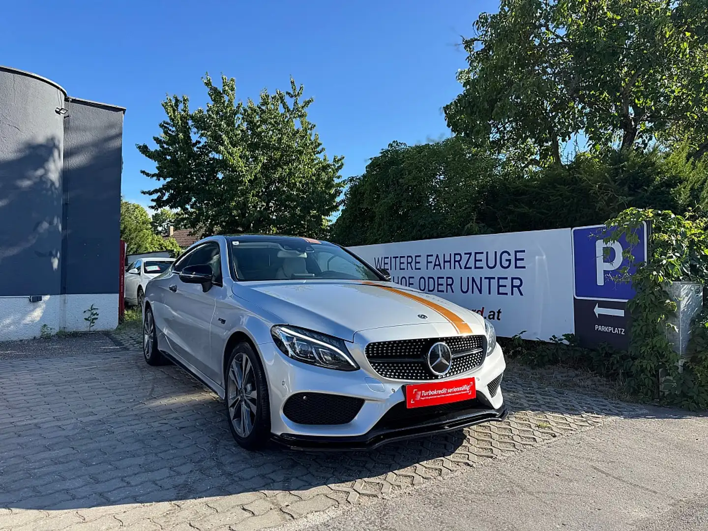 Mercedes-Benz C 400 Coupe 4Matic Aut. | AMG LOOK | ASSIST PACKAGE | Argent - 1