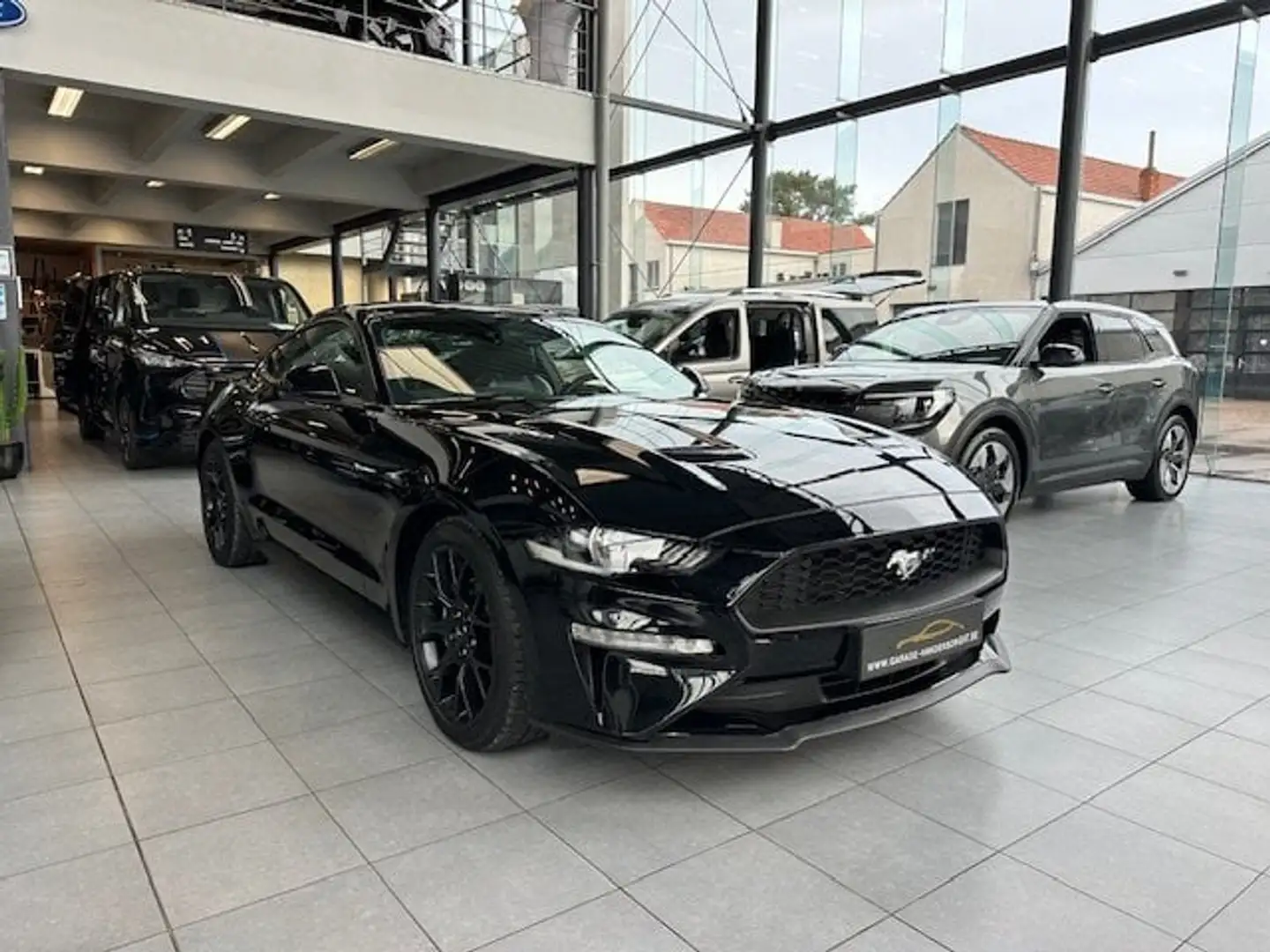 Ford Mustang BLACK EDITION BENZINE AUTOMAAT 35000KM!!!!! Noir - 1
