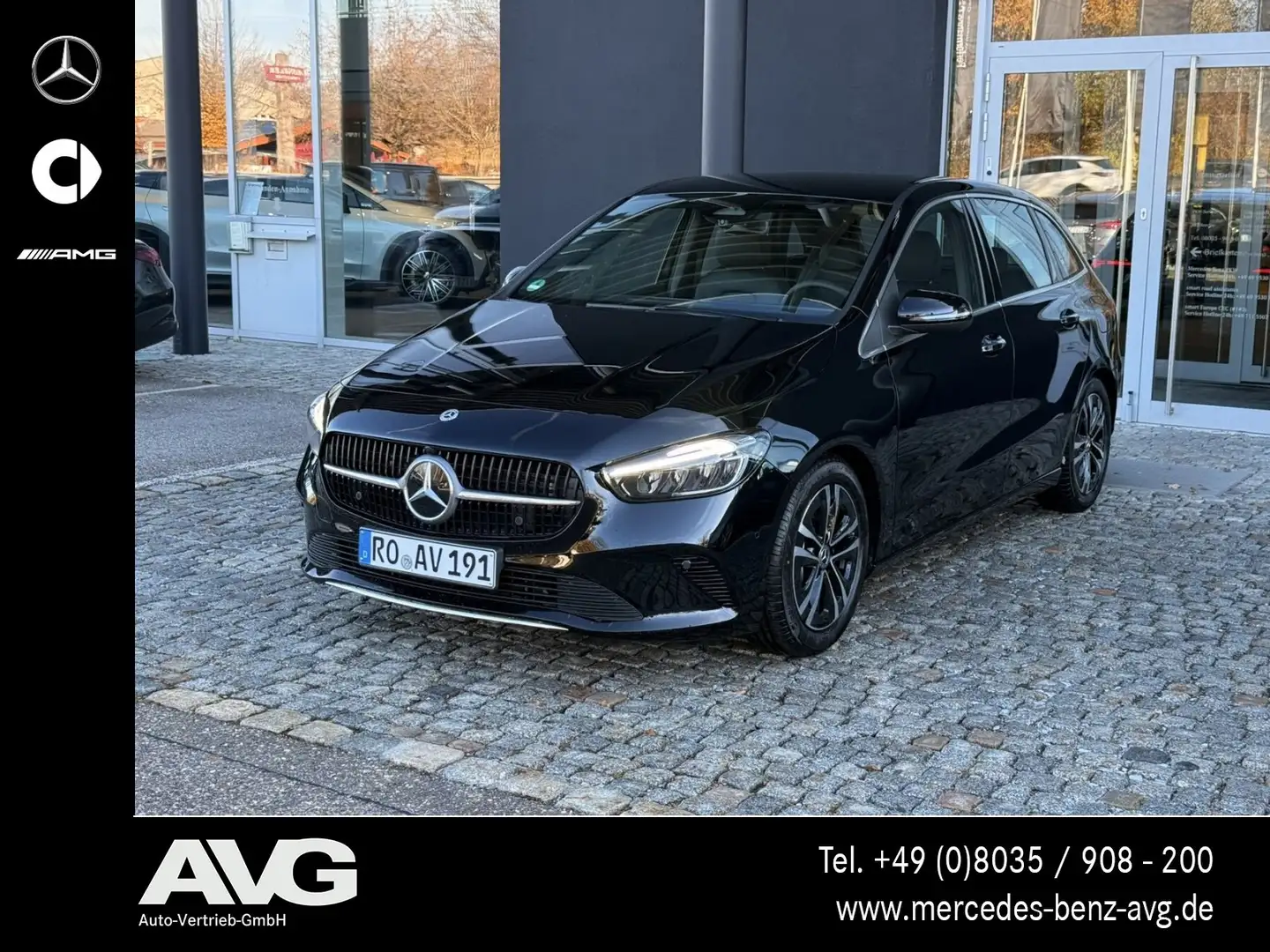 Mercedes-Benz B 200 B 200 Progressive Advanced + LED AHK Park RF-Kam Noir - 1